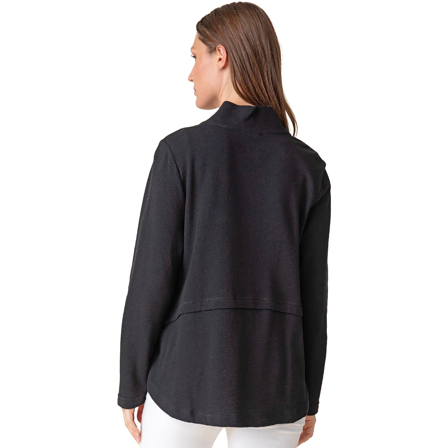 Womens Habitat Women's Habitat Weekend Terry Sld Chill Jacket  Black Black