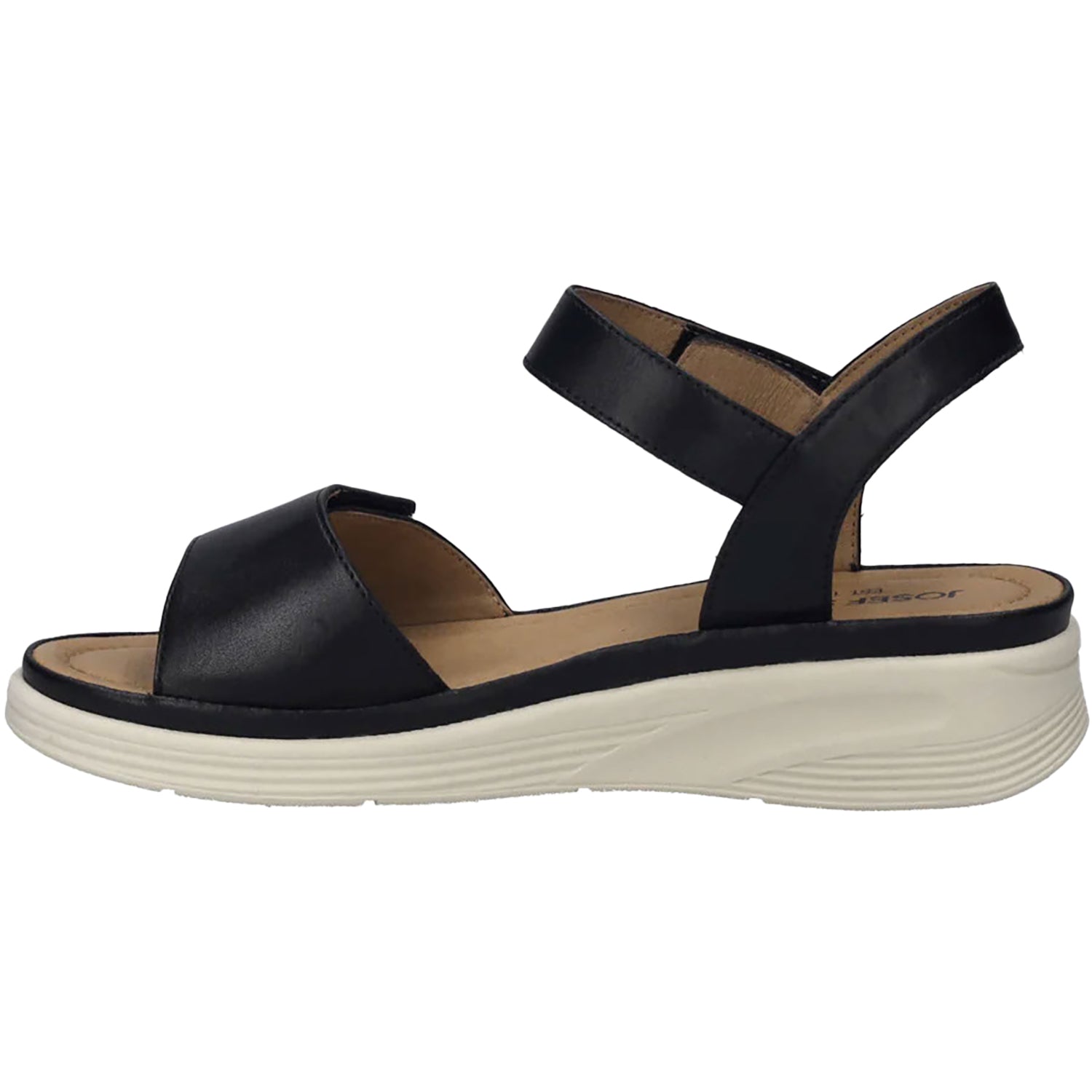 Womens Josef seibel Women's Josef Seibel Sevran 01 Black Leather Black Leather