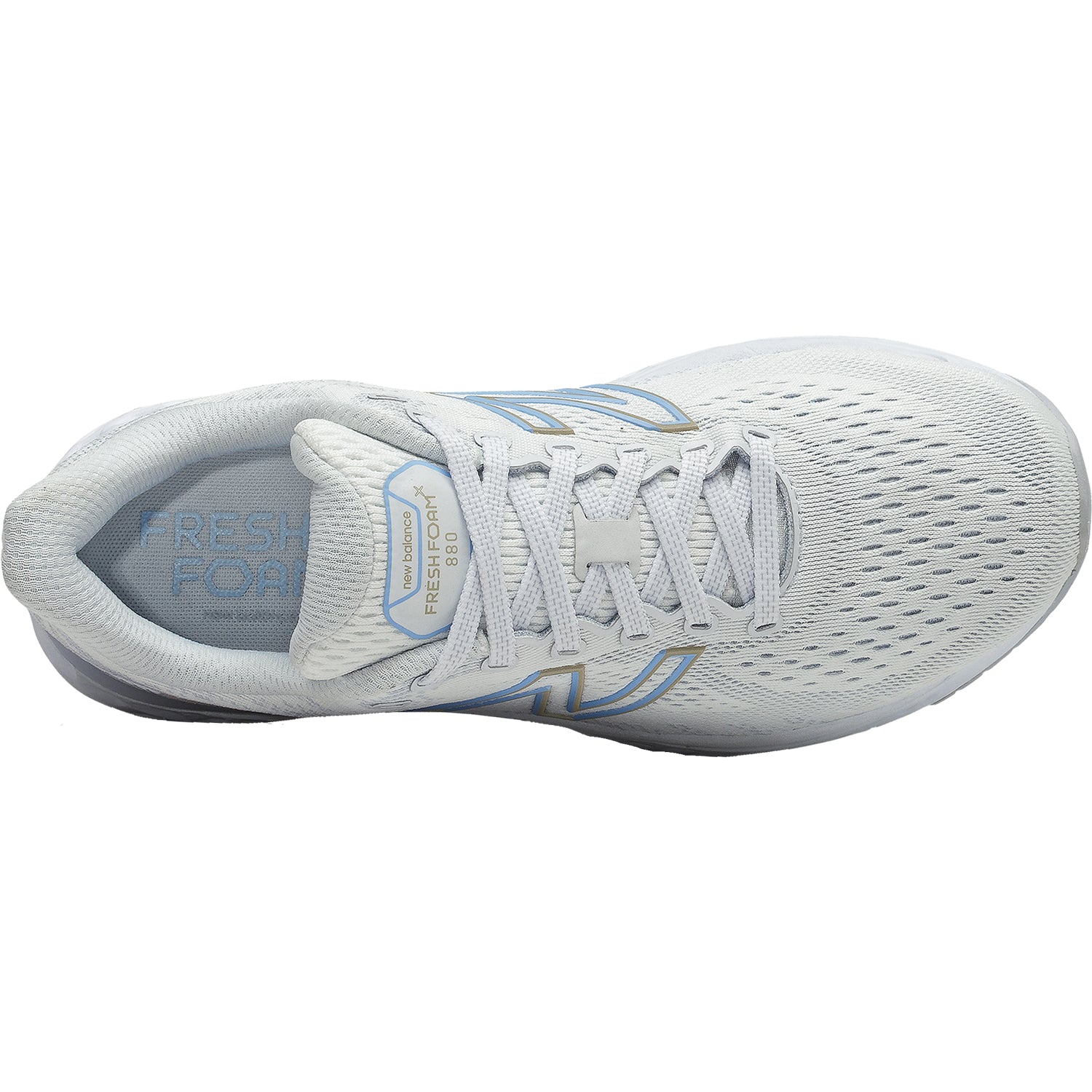 Womens New balance Women's New Balance Fresh Foam W880A11 Arctic Fox/UV Glo Mesh Arctic Fox/UV Glo Mesh