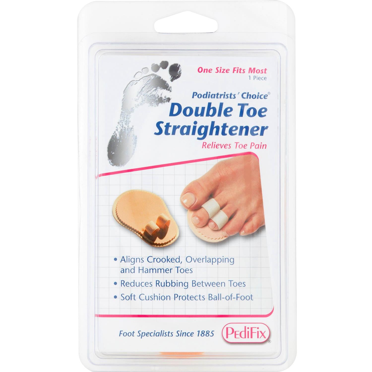 Unisex Pedifix Unisex PediFix Podiatrists' Choice Double Toe Straightener