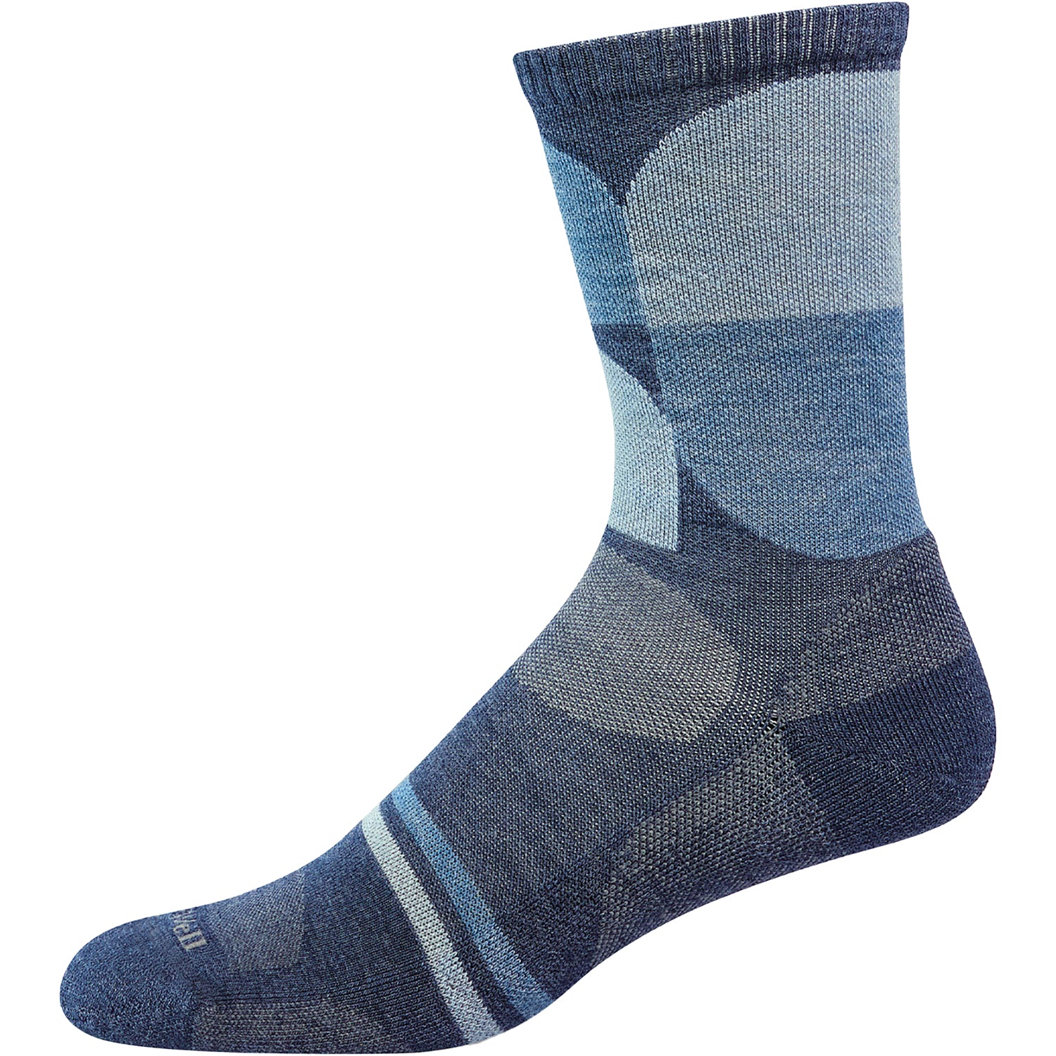 Womens Sockwell Women's Sockwell Crew 15-20 Bold Blossom Denim Denim