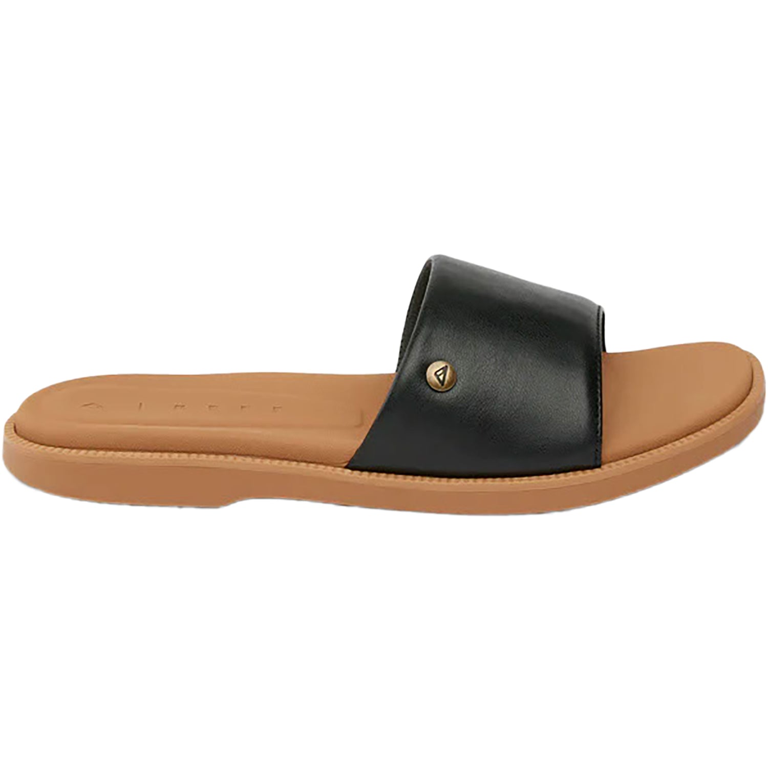 Womens Reef Women's REEF Sunny Arrianah Black/Tan Synthetic Black/Tan Synthetic