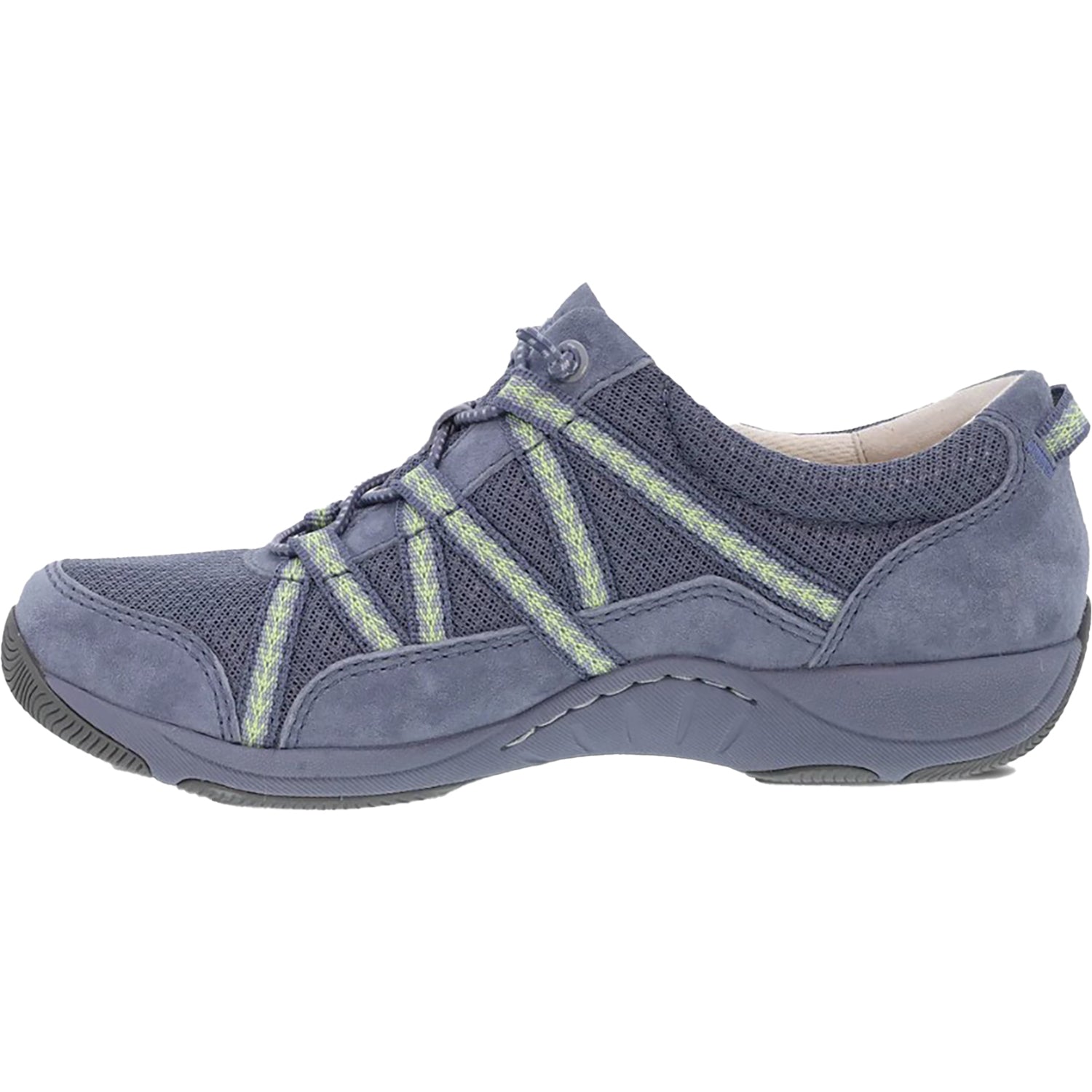 Womens Dansko Women's Dansko Harlyn Blue Suede Blue Suede