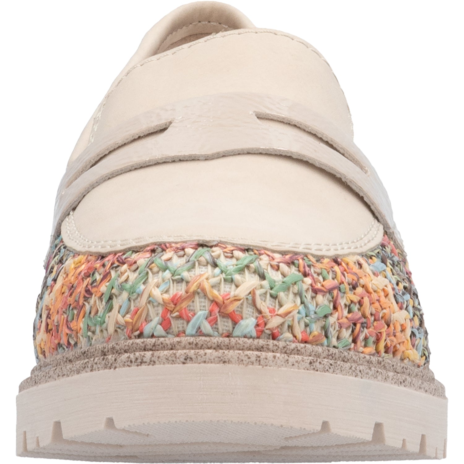 Womens Rieker Women's Rieker 45562-90 Gitta 62 Perle Vegan Patent/Multi Woven Perle Vegan/Patent Multi Woven