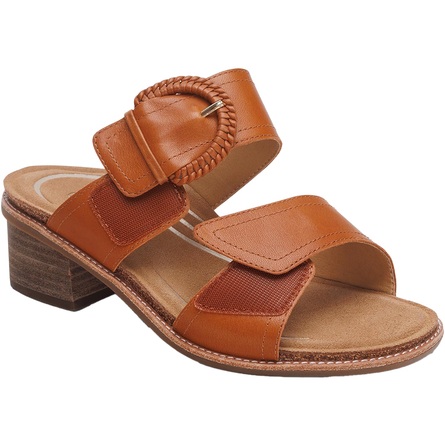 Womens Aetrex Women's Aetrex Tatiana Cognac Leather Cognac Leather