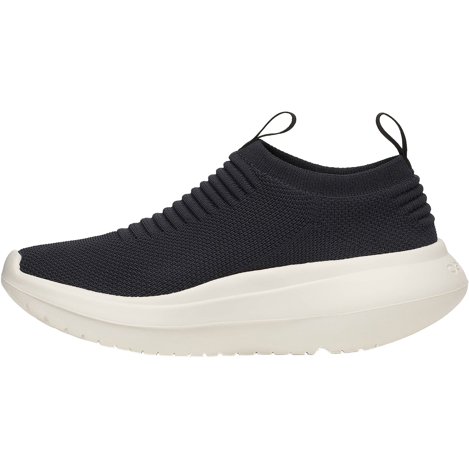 Womens Oofos Women's Oofos OOmy Zen Chalk/Black Chalk/Black