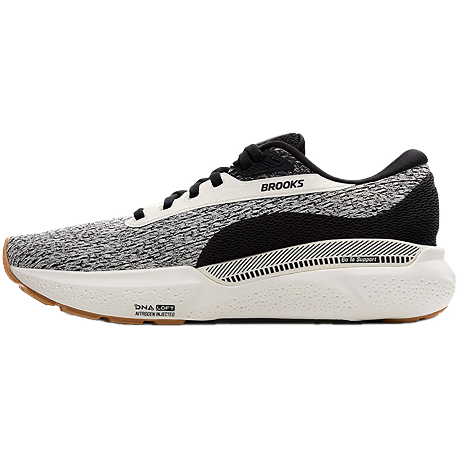 Womens Brooks Women's Brooks Adrenaline GTS 24 Coconut/Black/Biscuit Mesh Coconut/Black/Biscuit Mesh