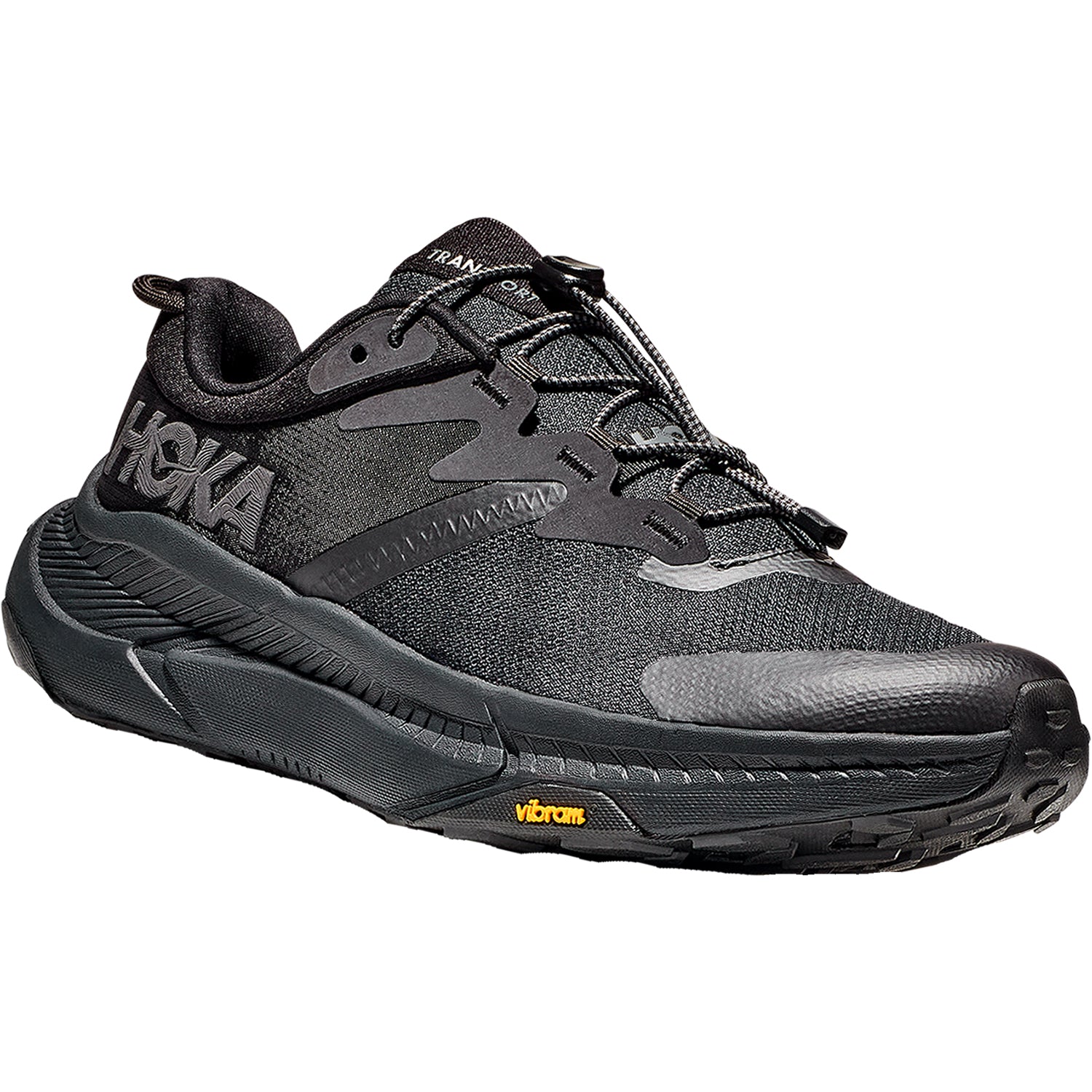 Womens Hoka one one Women's Hoka Transport Black/Black Mesh Black/Black Mesh