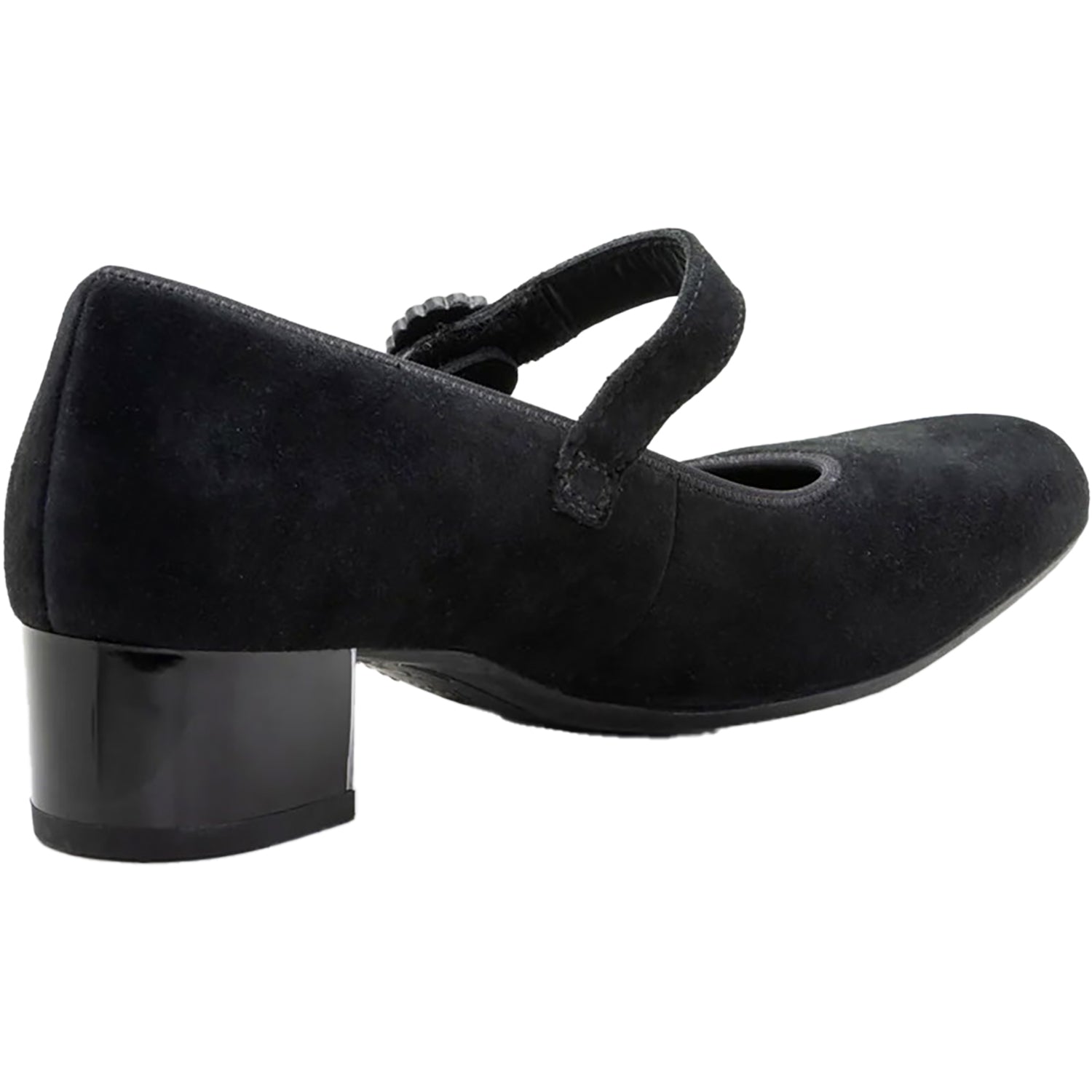Womens Ara shoes Women's Ara Novelle Black Kid Suede Black Kid Suede