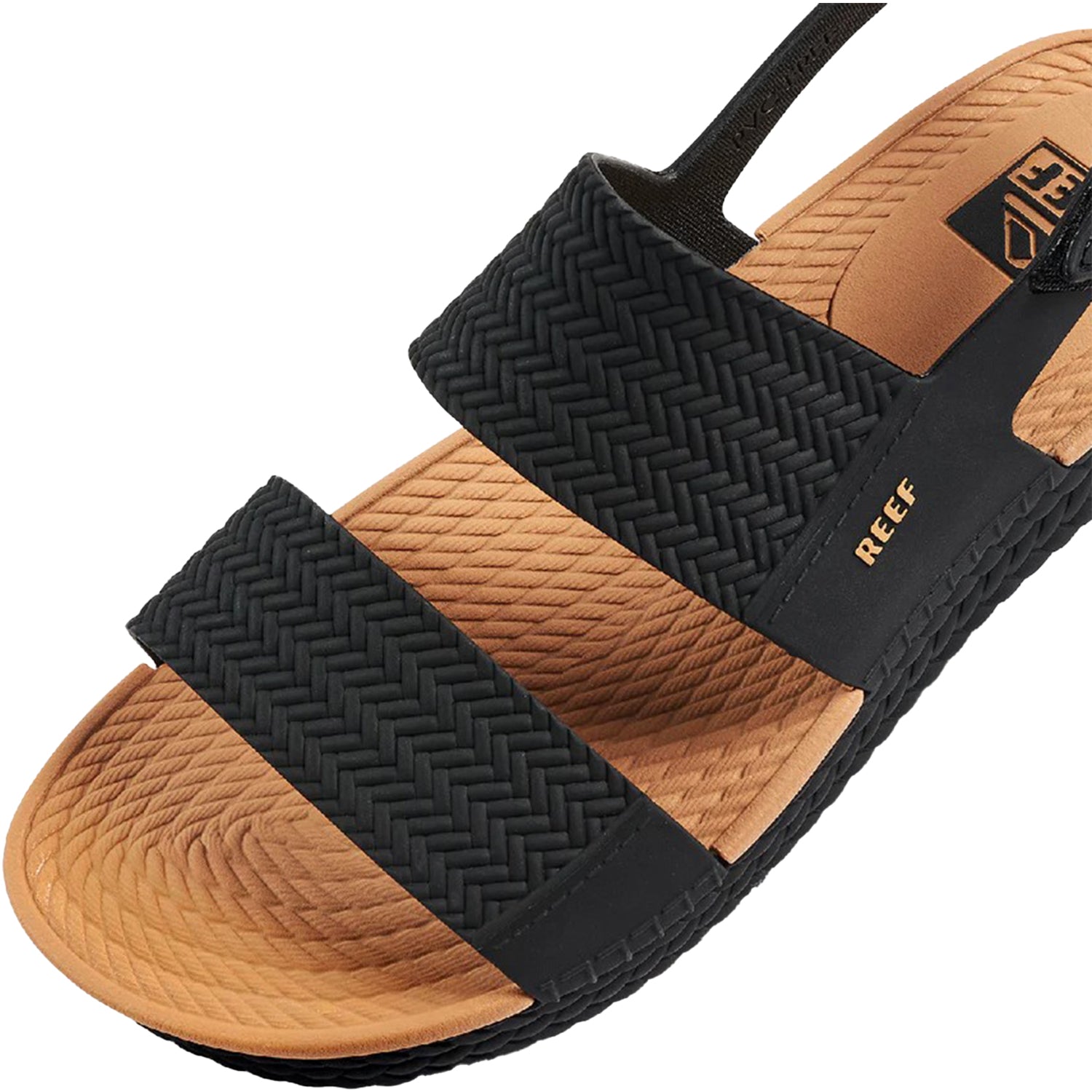 Womens Reef Women's Reef Water Vista Black/Tan Synthetic Black/Tan Synthetic