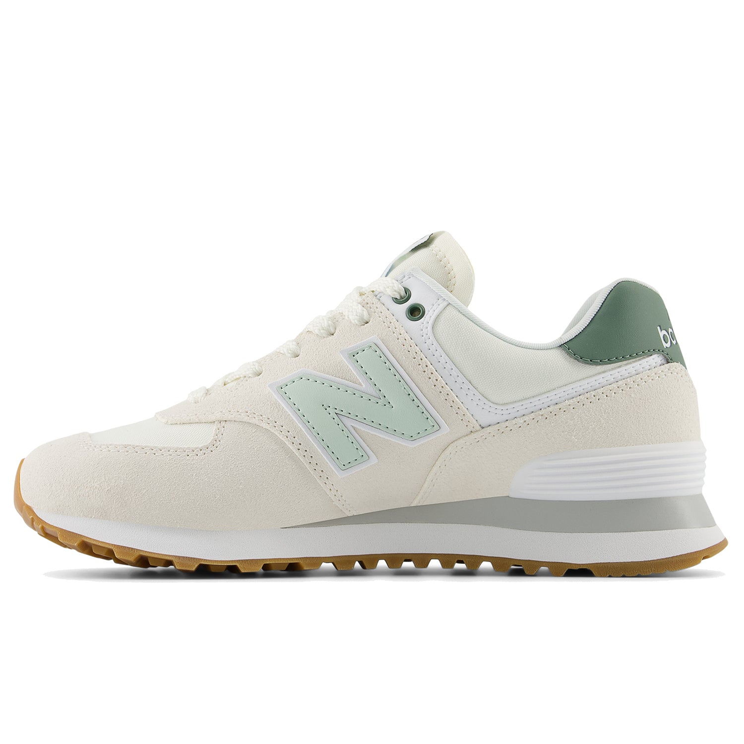 Womens New balance Women's New Balance WL574CGR Sea Salt/New Spruce Sea Salt/New Spruce