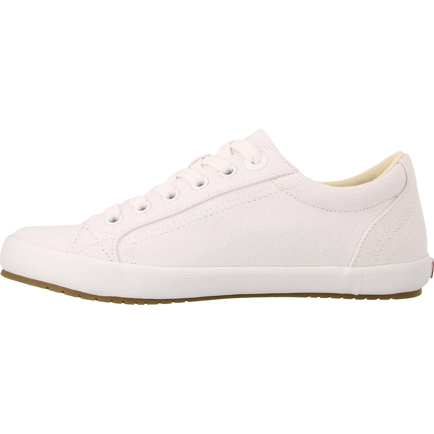 Womens Taos Women's Taos Star White/White Canvas White/White Canvas