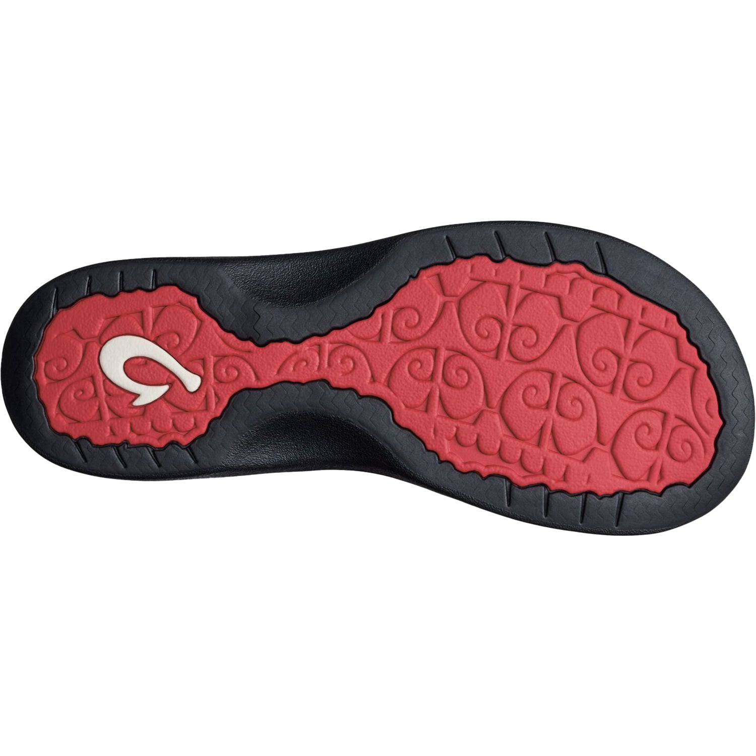 Womens Olukai Women's OluKai Ohana Lehua Flower/Onyx Synthetic Flower/Onyx