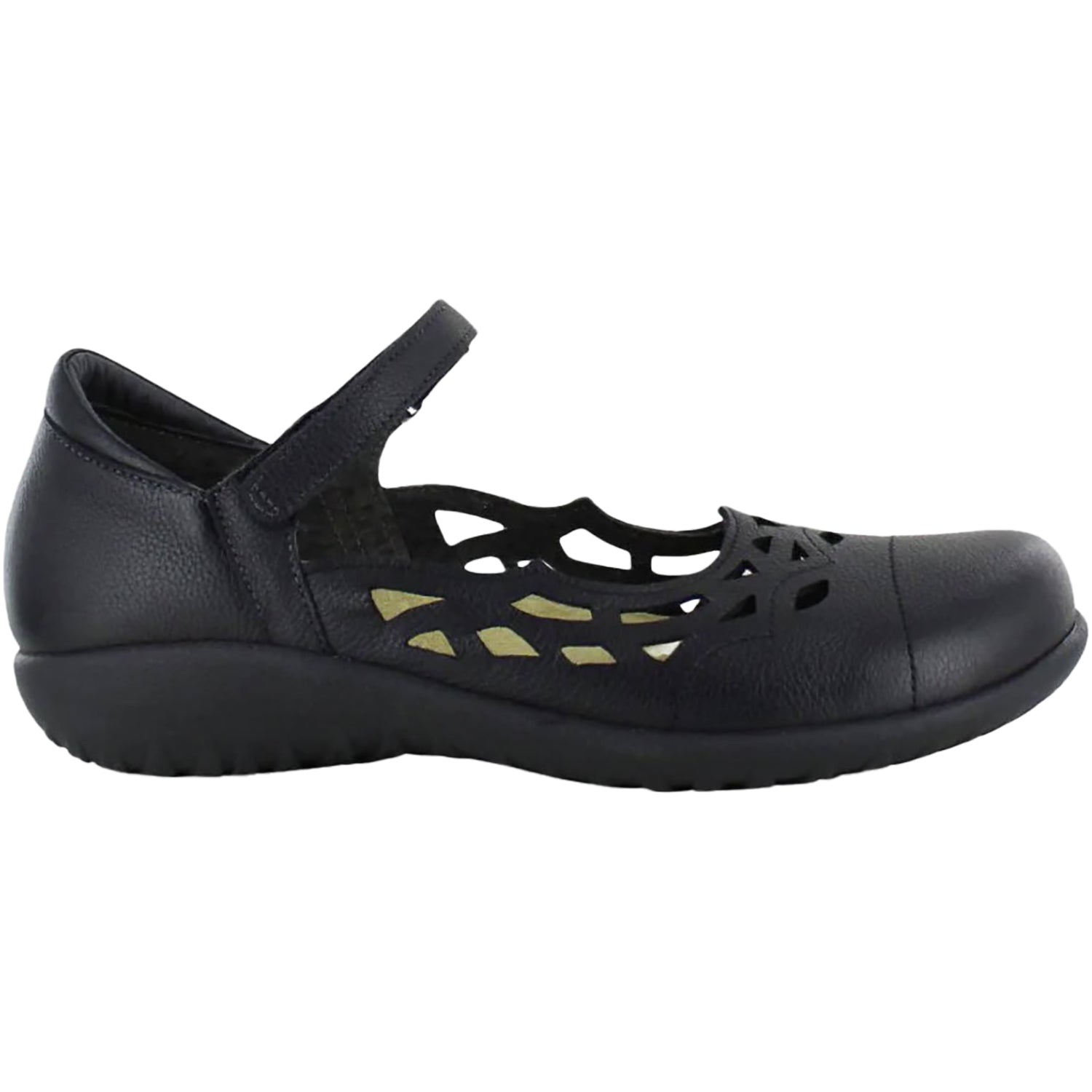 Womens Naot Women's Naot Agathis Soft Black Leather Soft Black Leather