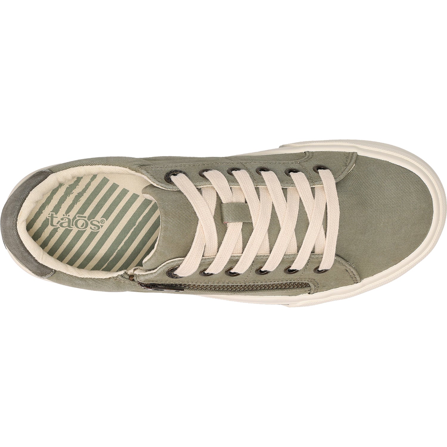Womens Taos Women's Taos Z Soul Sage/Olive Distressed Canvas Sage/Olive Distressed Canvas
