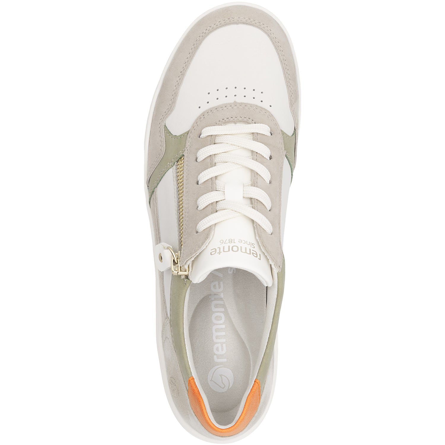 Womens Remonte Women's Remonte D1E06-80 Off White/Sable/Muschel Off White/Sable/Muschel