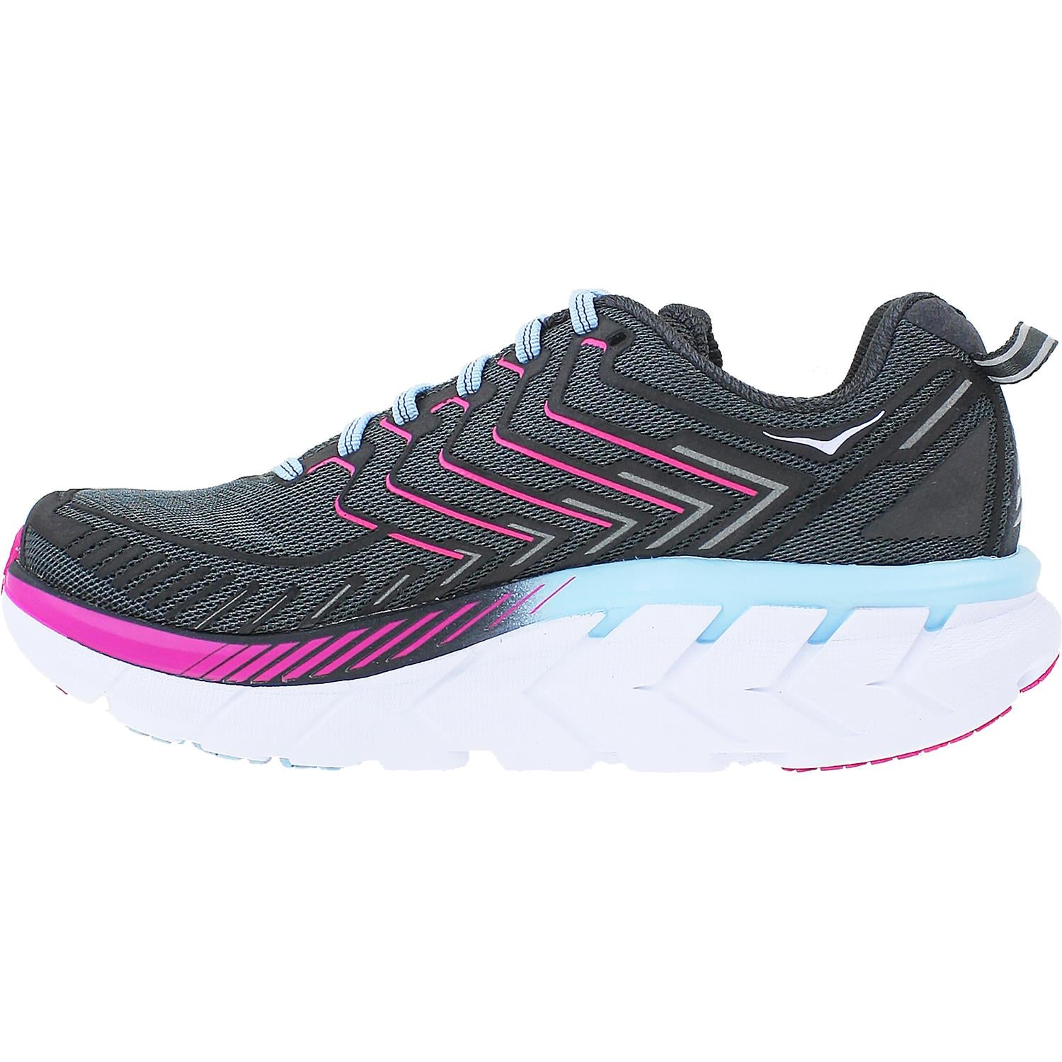 Womens Hoka one one Women's Hoka One One Clifton 4 Rock/Asphalt Mesh Rock/Asphalt Mesh