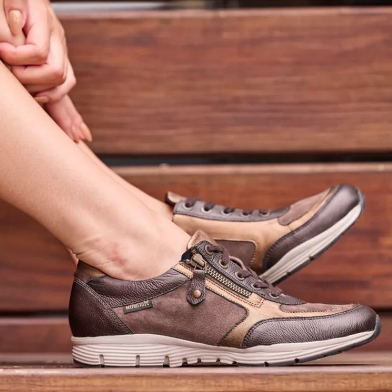Womens Mephisto Women's Mephisto Ylona Bronze/Ceylan Bronze/Ceylan