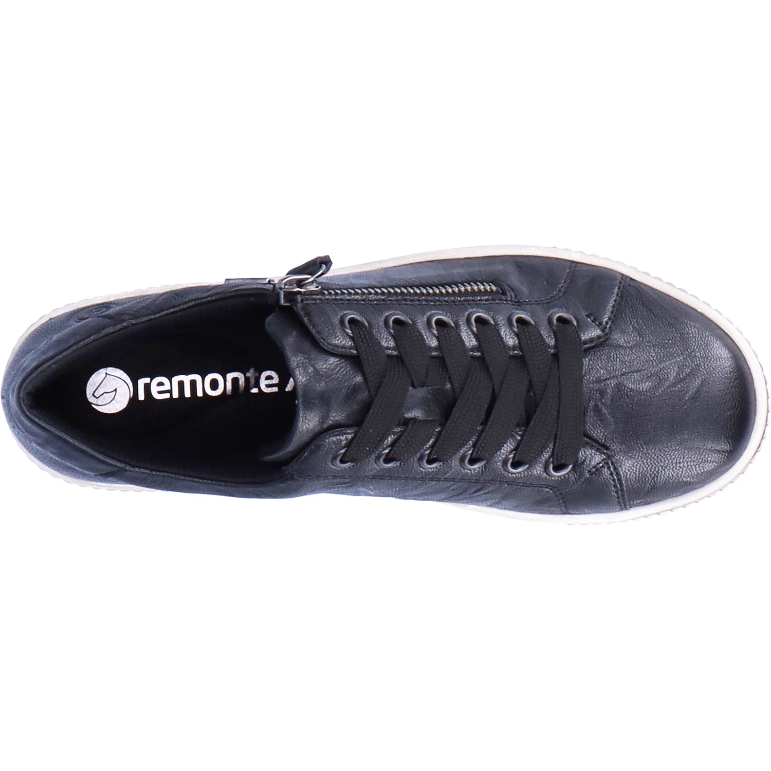 Womens Remonte Women's Remonte D0700-00 Maditta 00 Black Leather Black Leather
