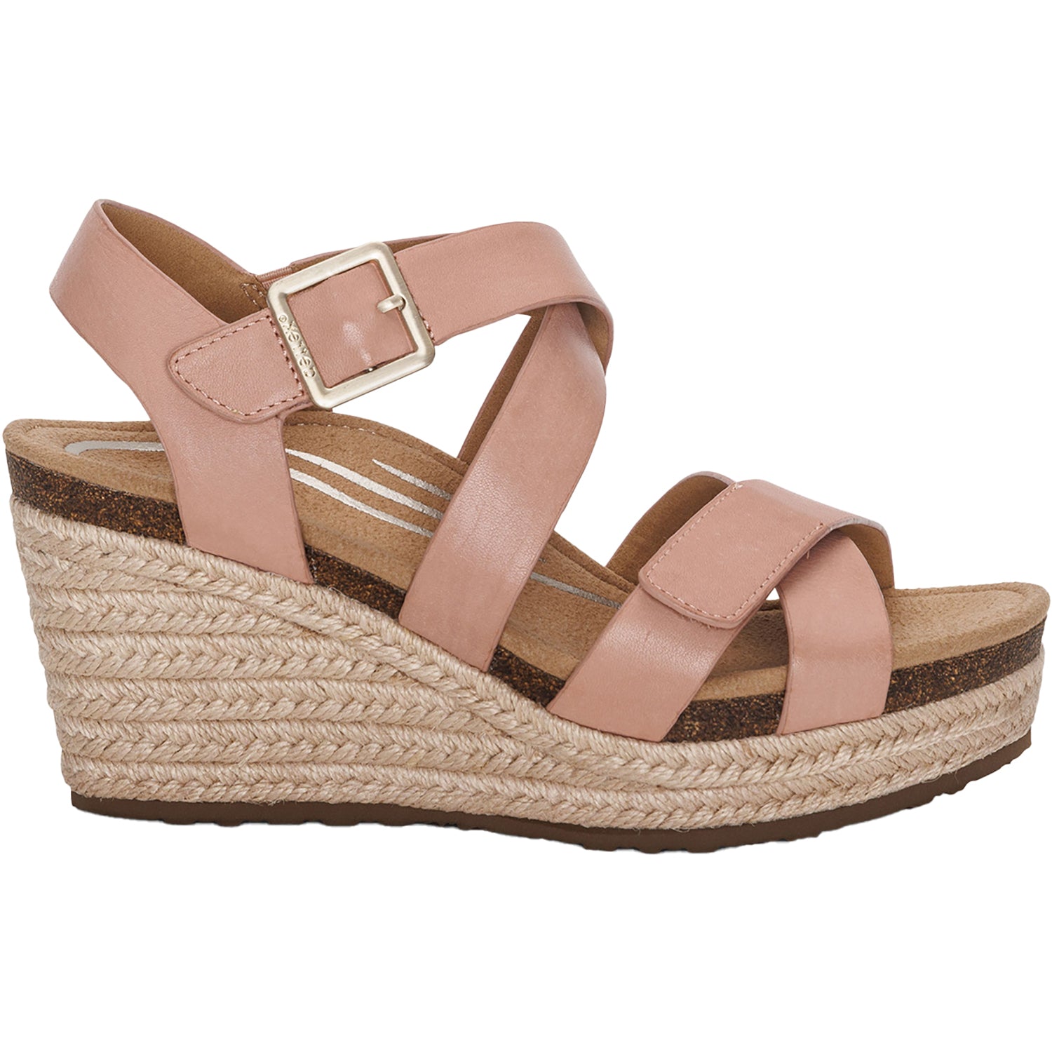 Womens Aetrex Women's Aetrex Anna Rose Leather Rose