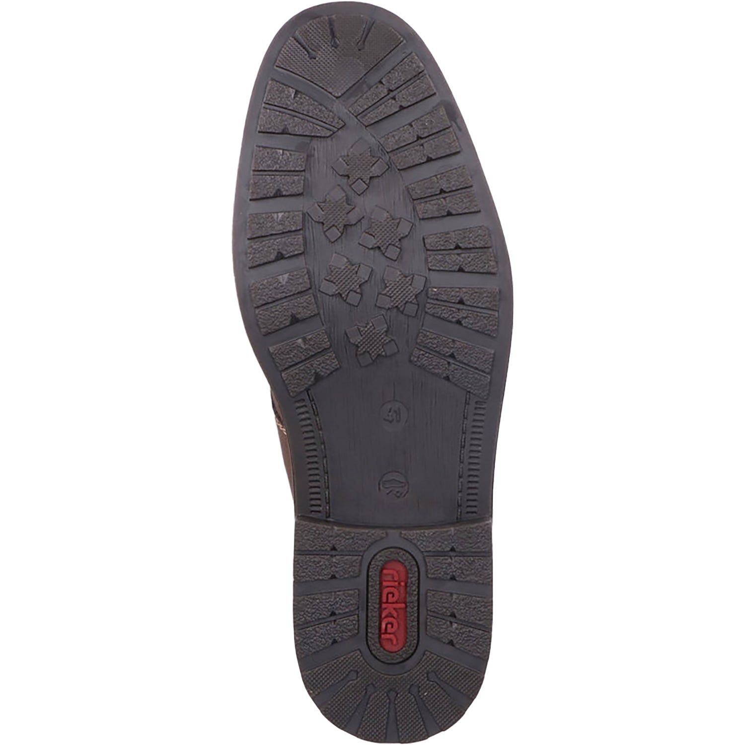 Mens Rieker Men's Rieker 33214-25 ELIAS Schoko/Peanut Leather Schoko/Peanut Leather
