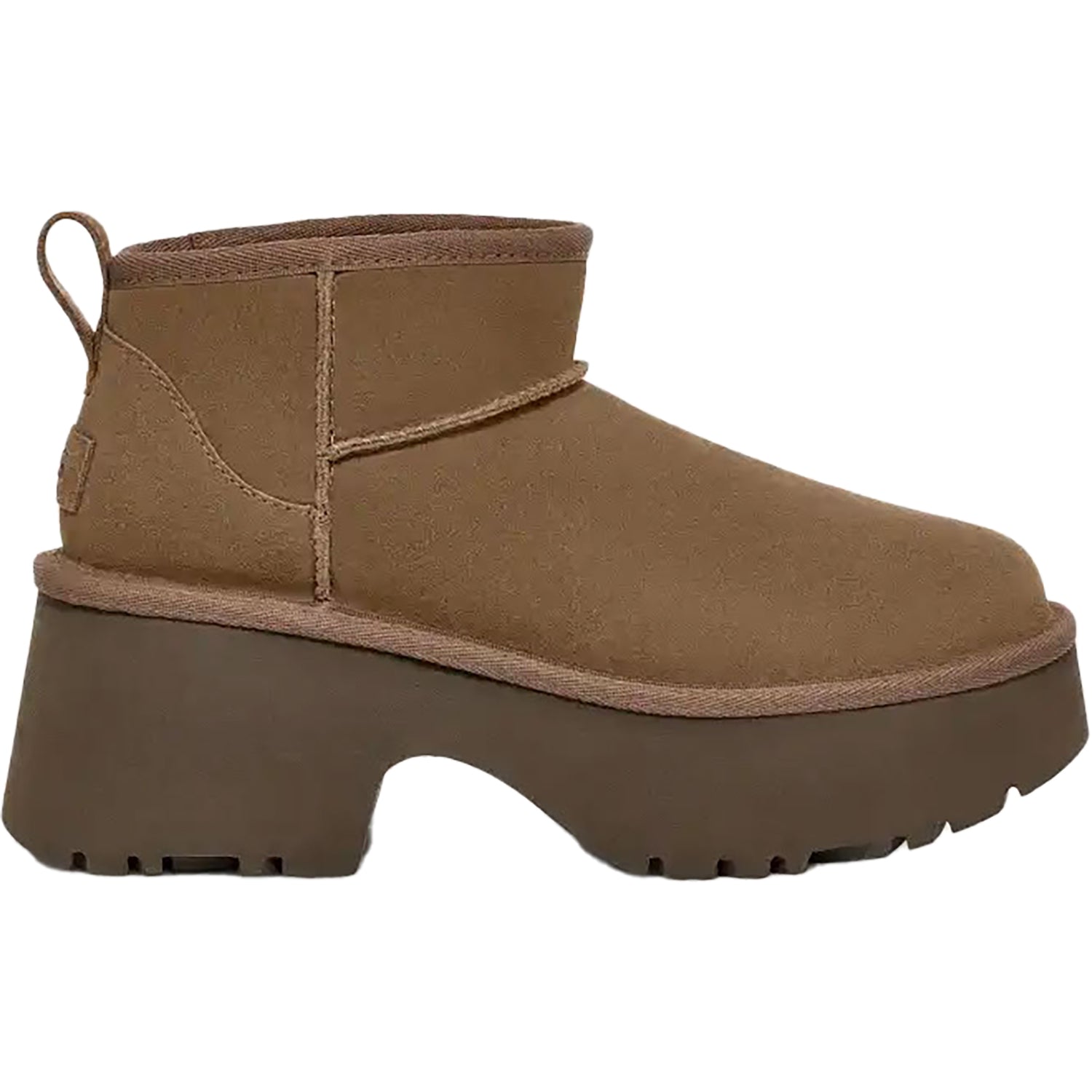 Womens Ugg Women's UGG Classic Ultra Mini New Heights Hickory Suede Hickory Suede