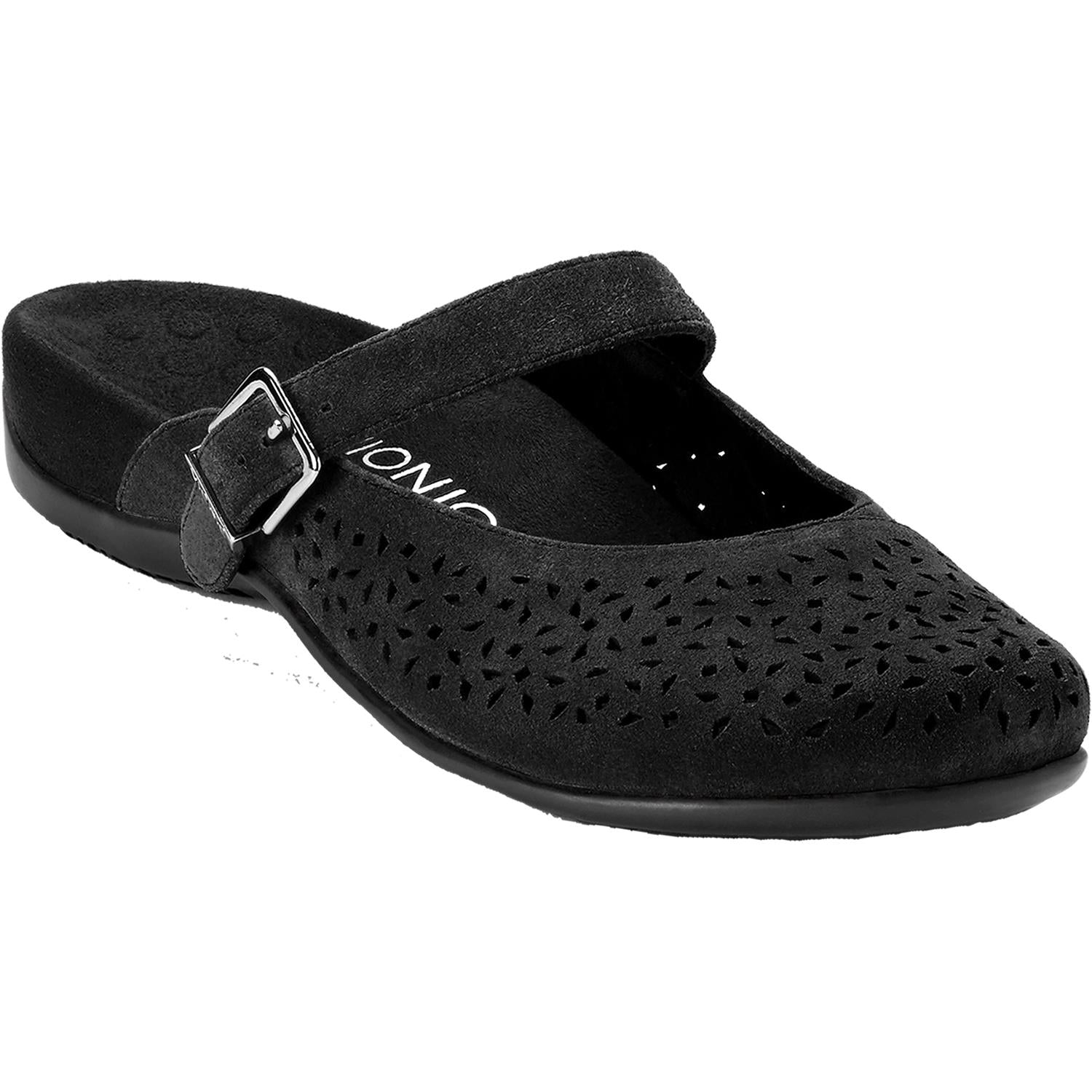 Womens Vionic Women's Vionic Lidia Black Suede Black Suede