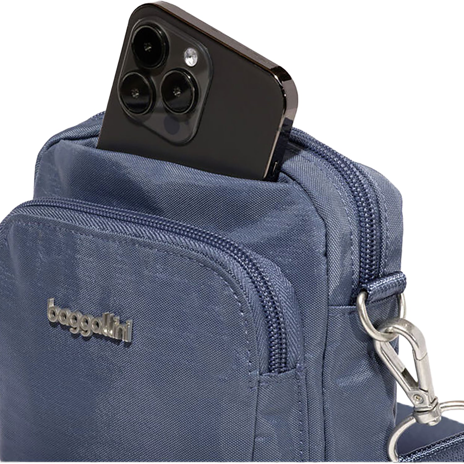 Womens Baggallini Baggallini Modern Everywhere Explorer Crossbody Mist Synthetic Mist Synthetic
