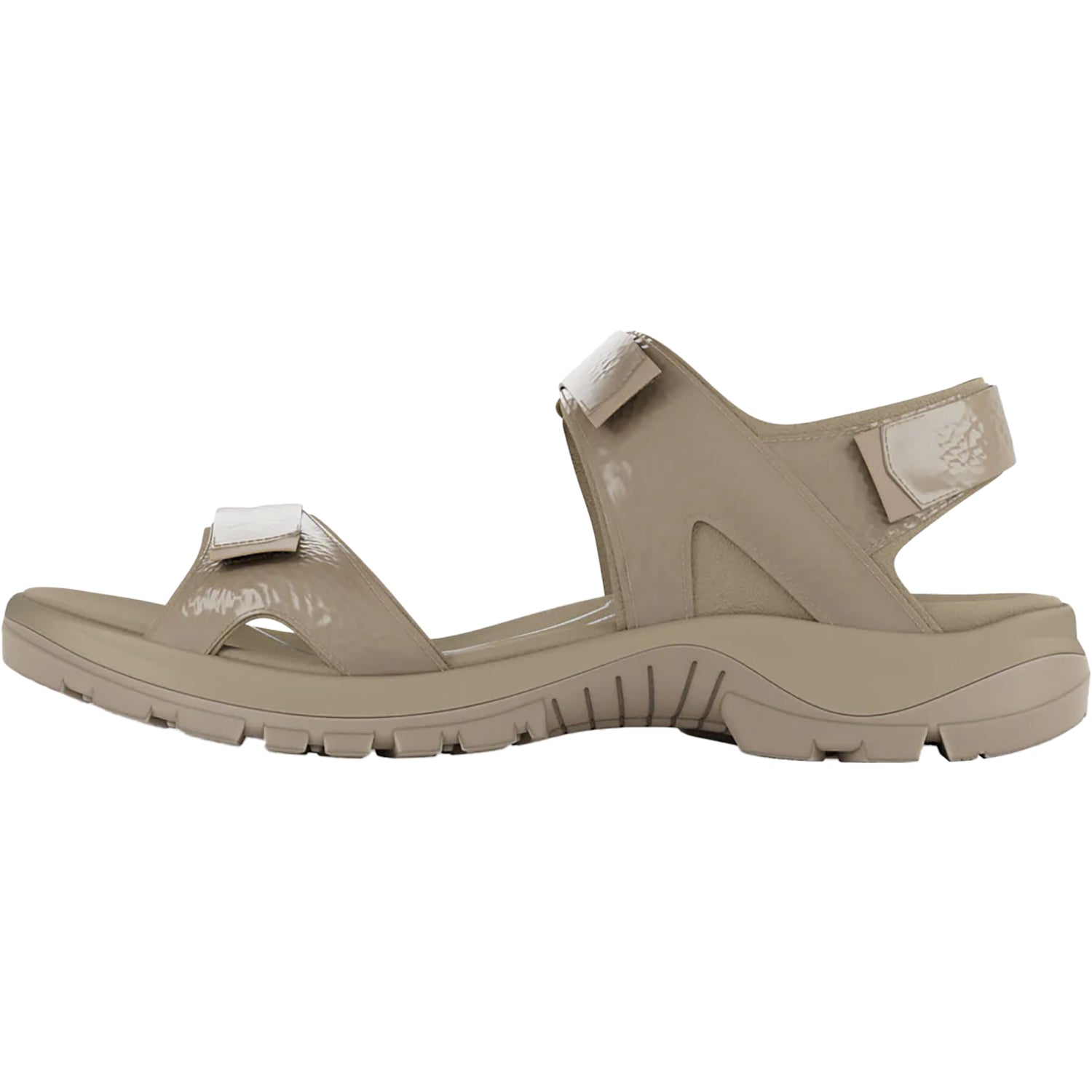 Womens Ecco Women's Ecco Yucatan 2.0 3s Nude Crinkle Patent Nude Crinkle Patent