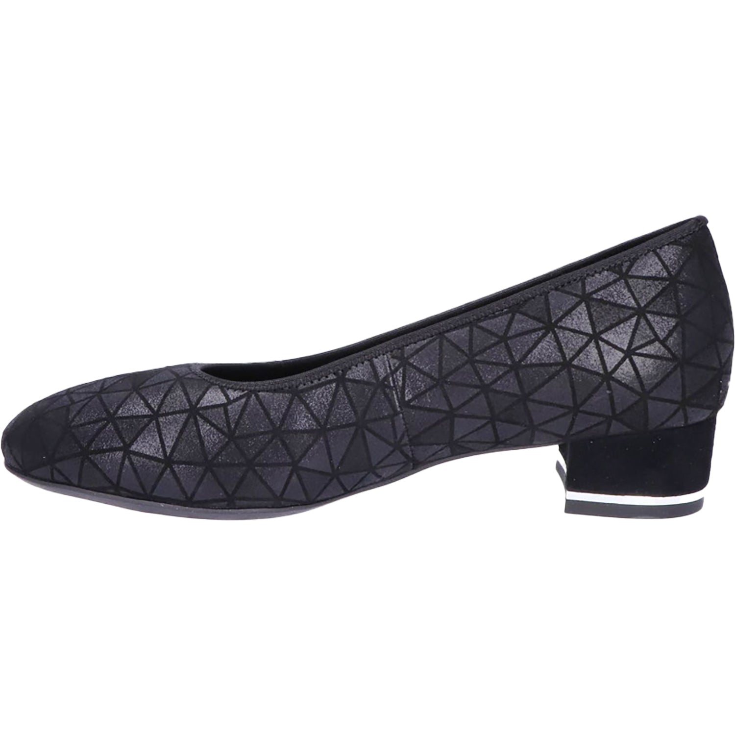 Womens Ara shoes Women's Ara Gabrielle SP Black Novelkid Suede Black Novelkid Suede
