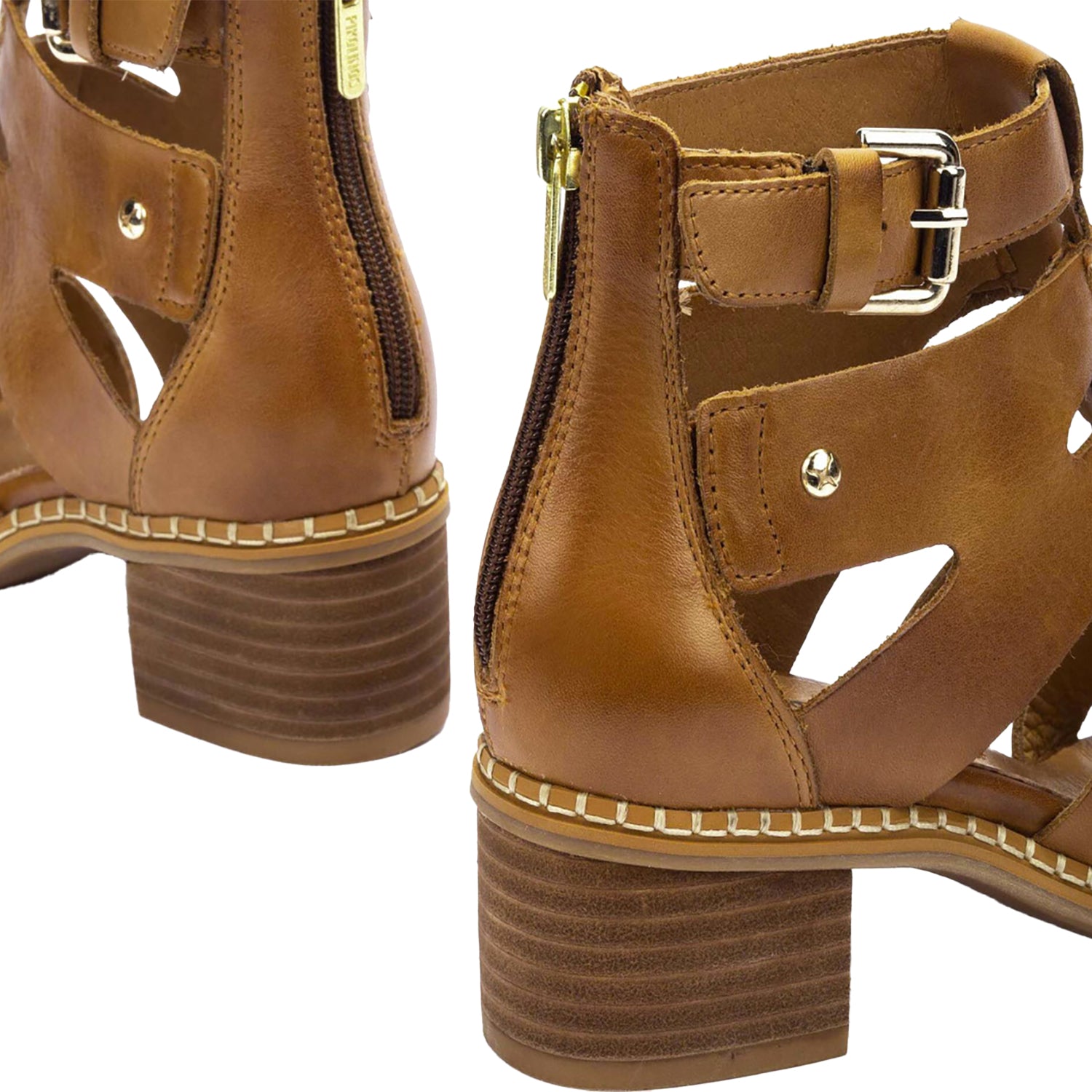 Womens Pikolinos Women's Pikolinos Blanes W3H-1823 Brandy Leather Brandy Leather
