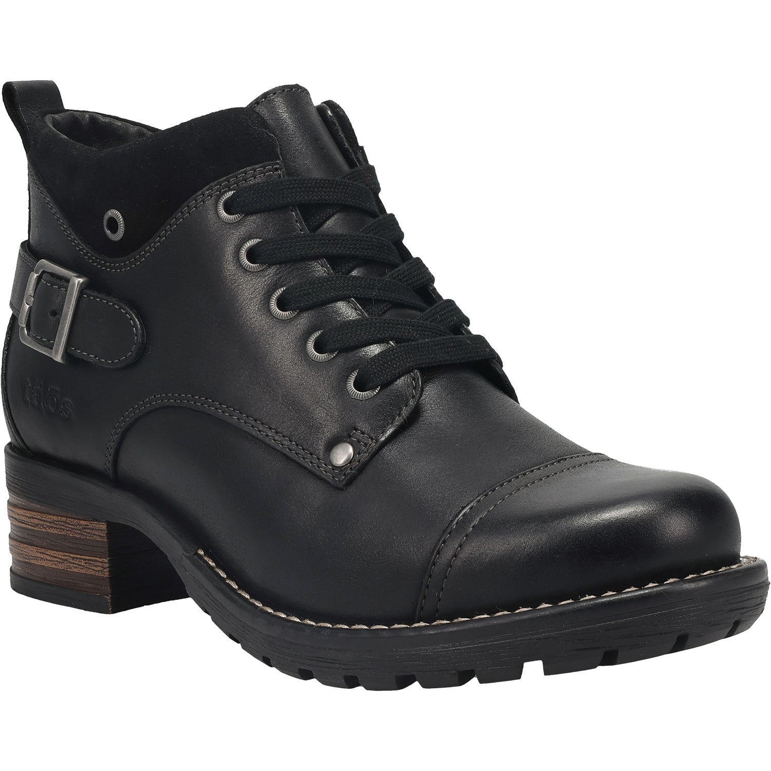 Womens Taos Women's Taos Mini Crave Black Leather Black Leather