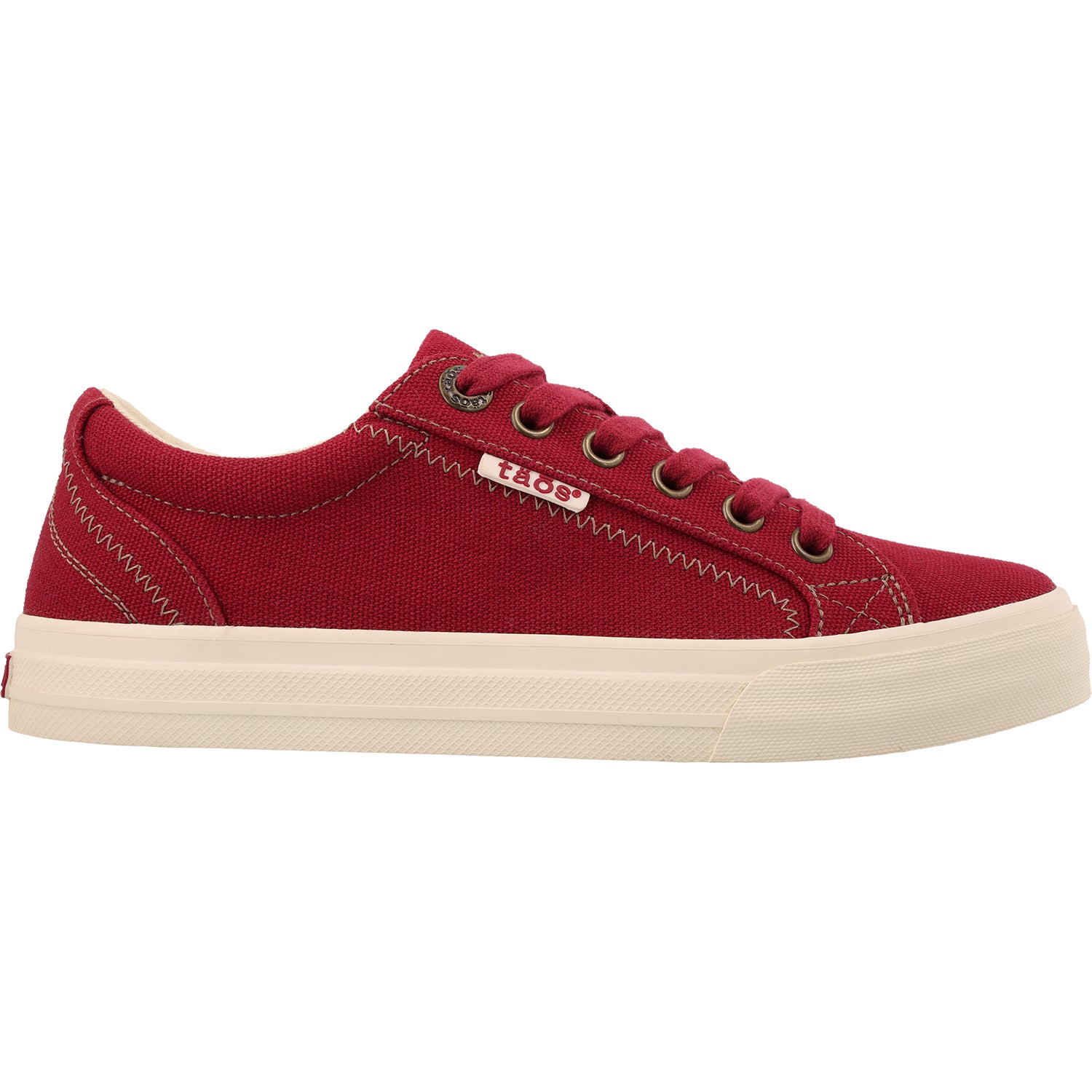 Womens Taos Women's Taos Plim Soul Red Canvas Red Canvas