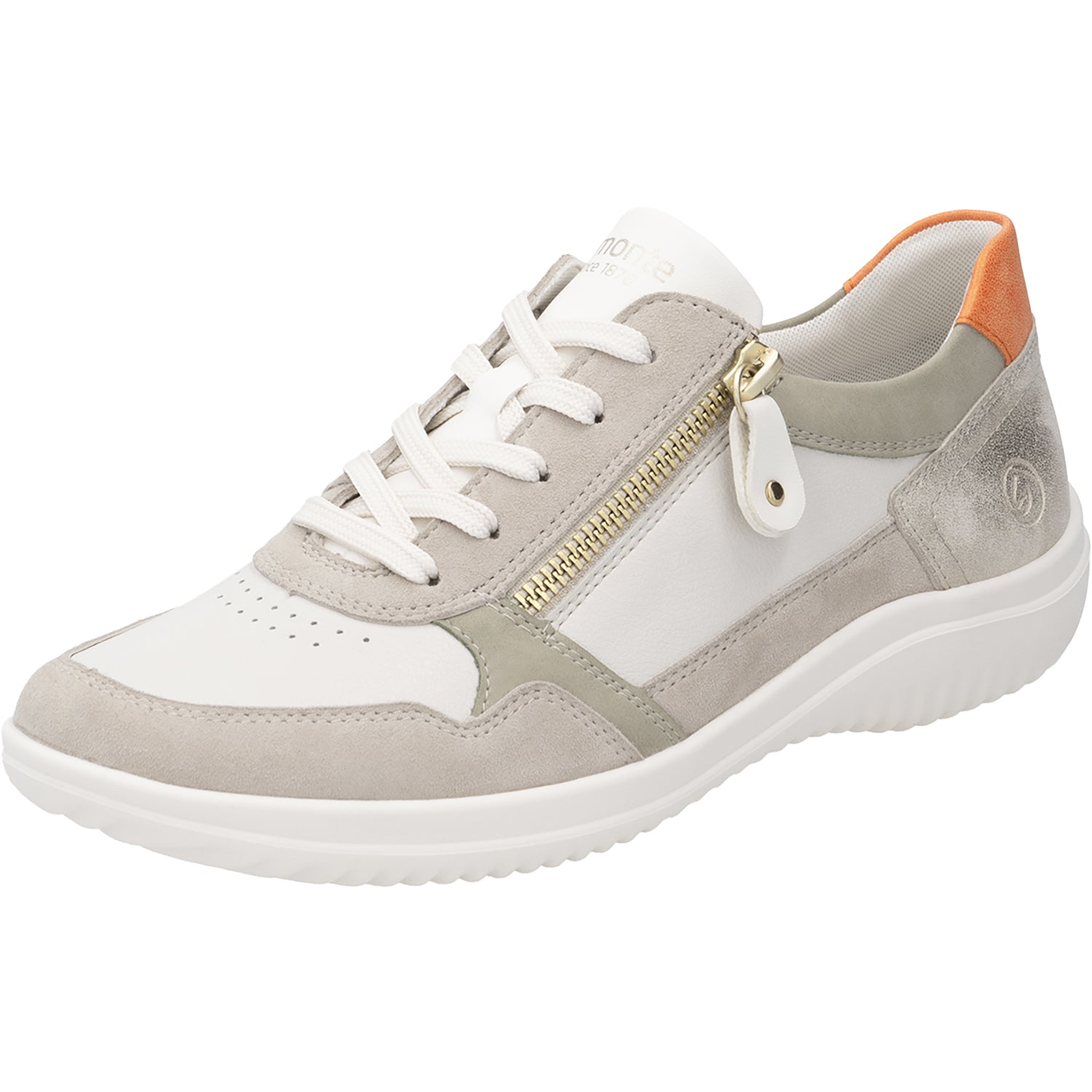 Womens Remonte Women's Remonte D1E06-80 Off White/Sable/Muschel Off White/Sable/Muschel