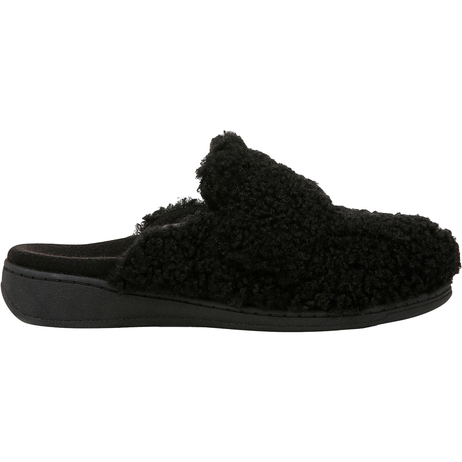 Womens Vionic Women's Vionic Gemma II Black Shearling Black Shearling