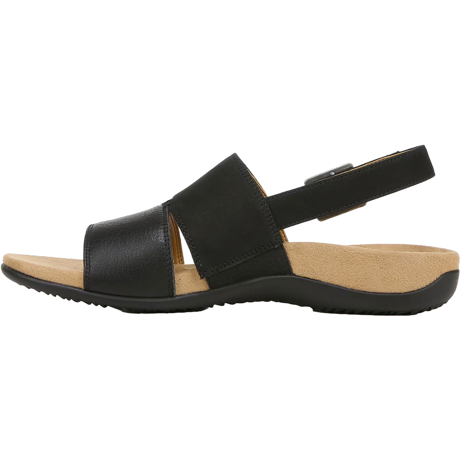 Womens Vionic Women's Vionic Morro Black Leather/Nubuck Black
