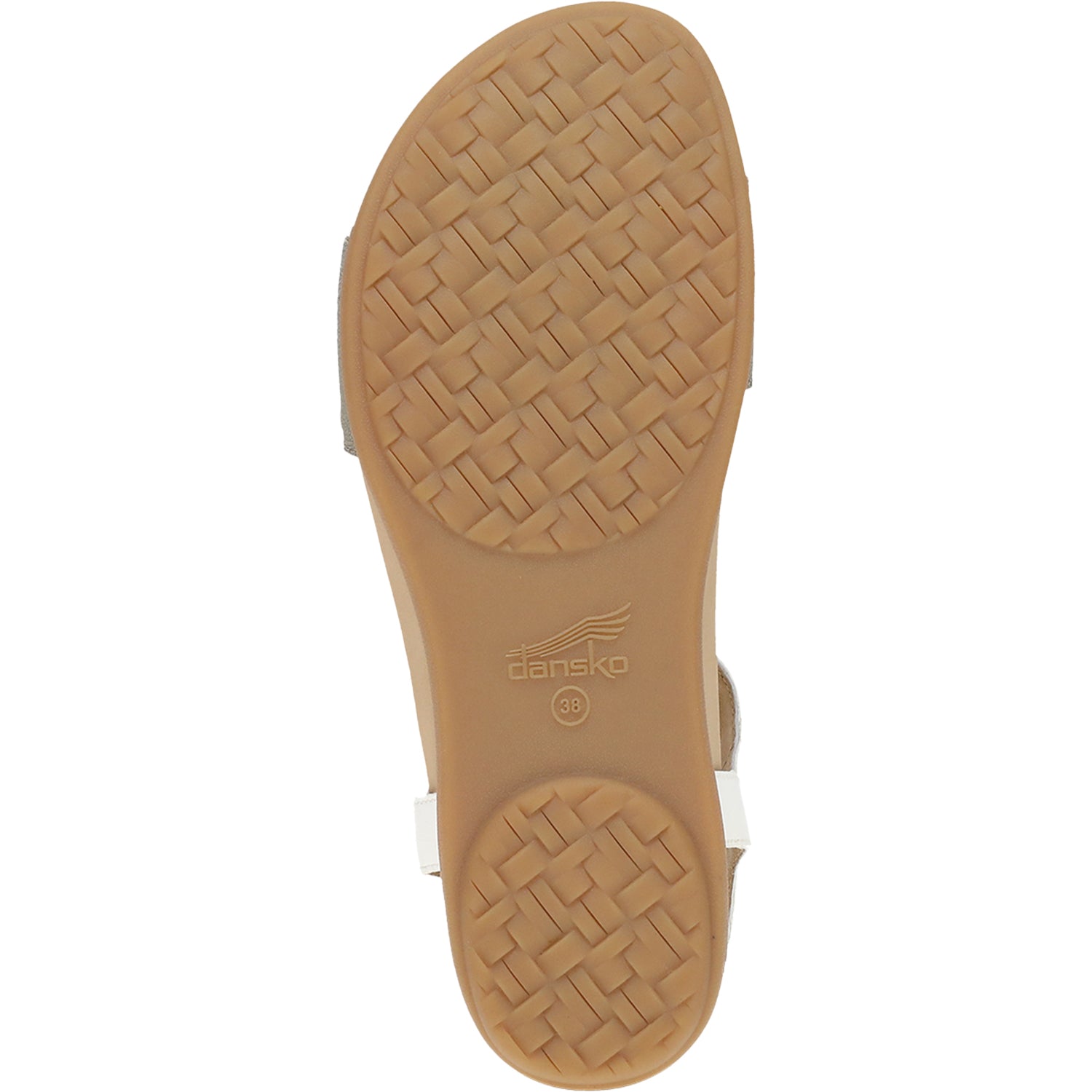 Womens Dansko Women's Dansko Jodie Platino/White Leather Platino/White Leather