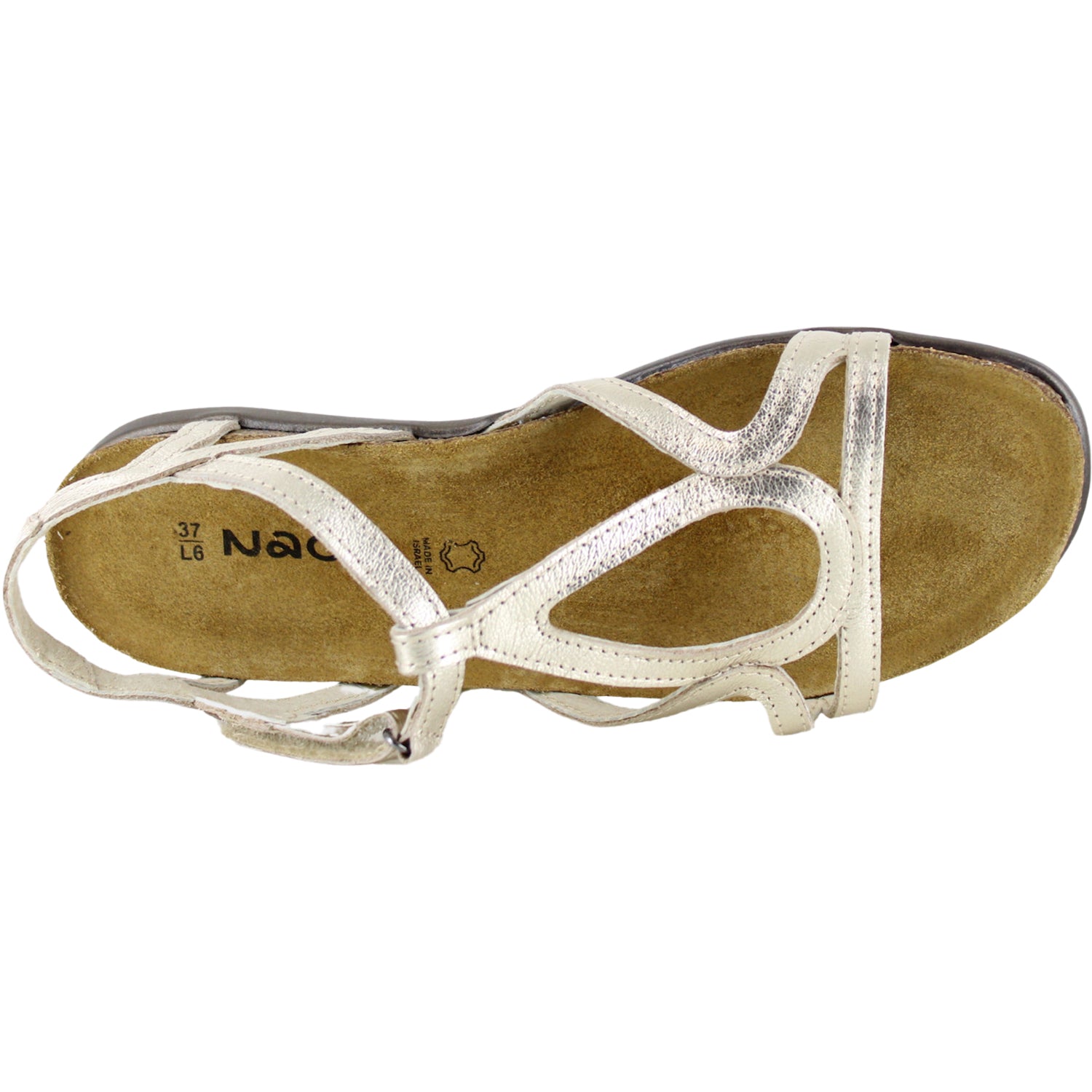 Womens Naot Women's Naot Dorith Radiant Gold Radiant Gold