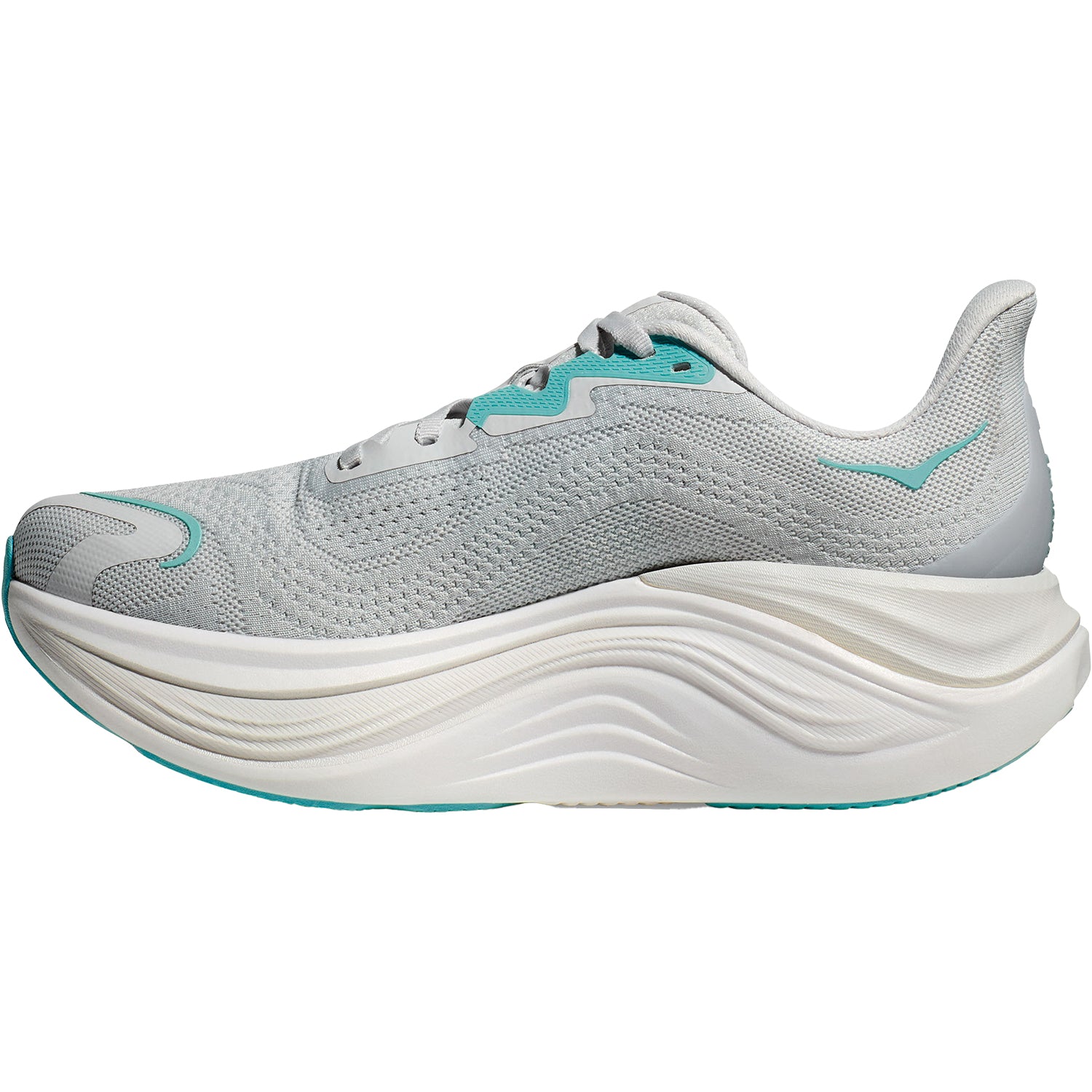 Womens Hoka one one Women's Hoka Skyward X Cosmic Grey/Rose Gold Synthetic Cosmic Grey/Rose Gold Synthetic