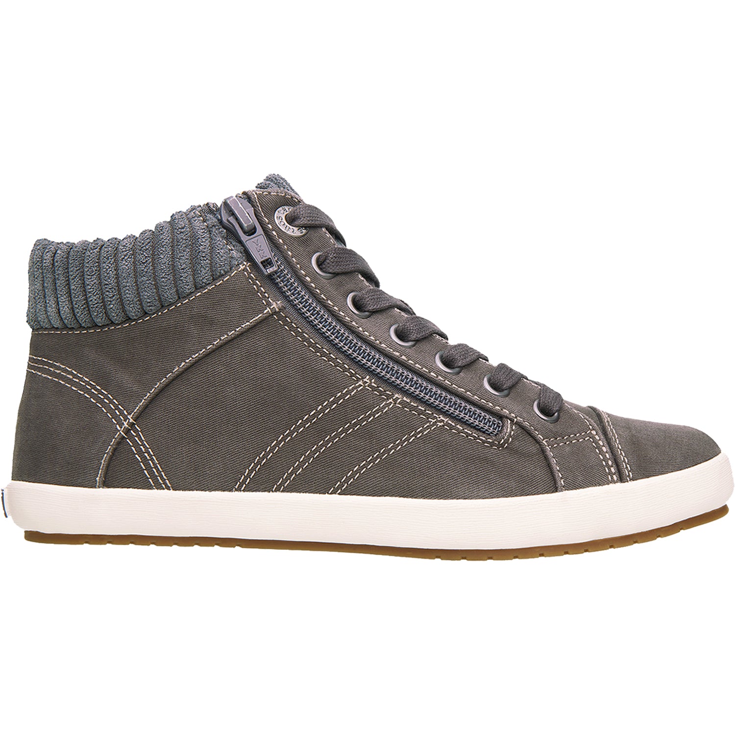 Womens Taos Women's Taos Startup Graphite Distressed Canvas Graphite Distressed Canvas