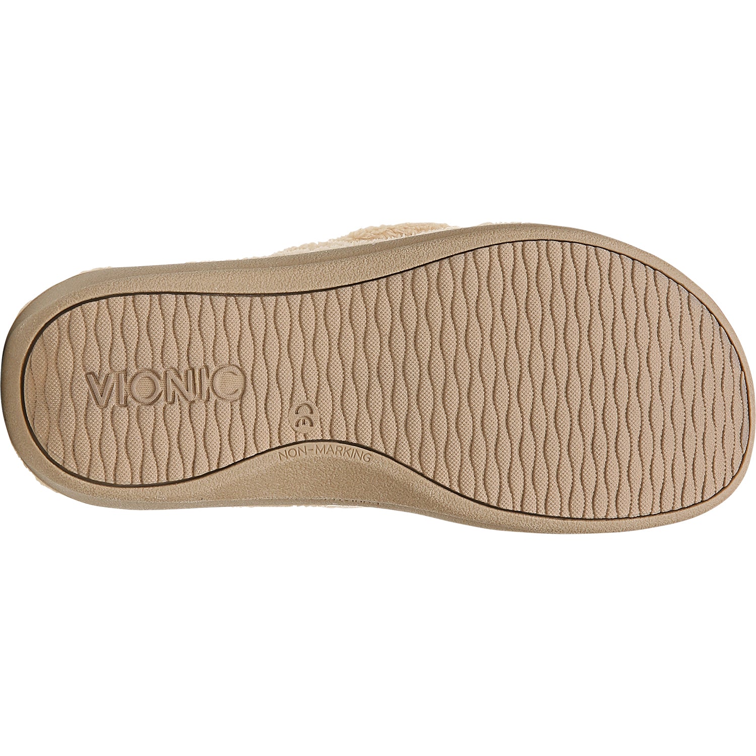 Womens Vionic Women's Vionic Relax Slippers Tan Terrycloth Tan Terrycloth