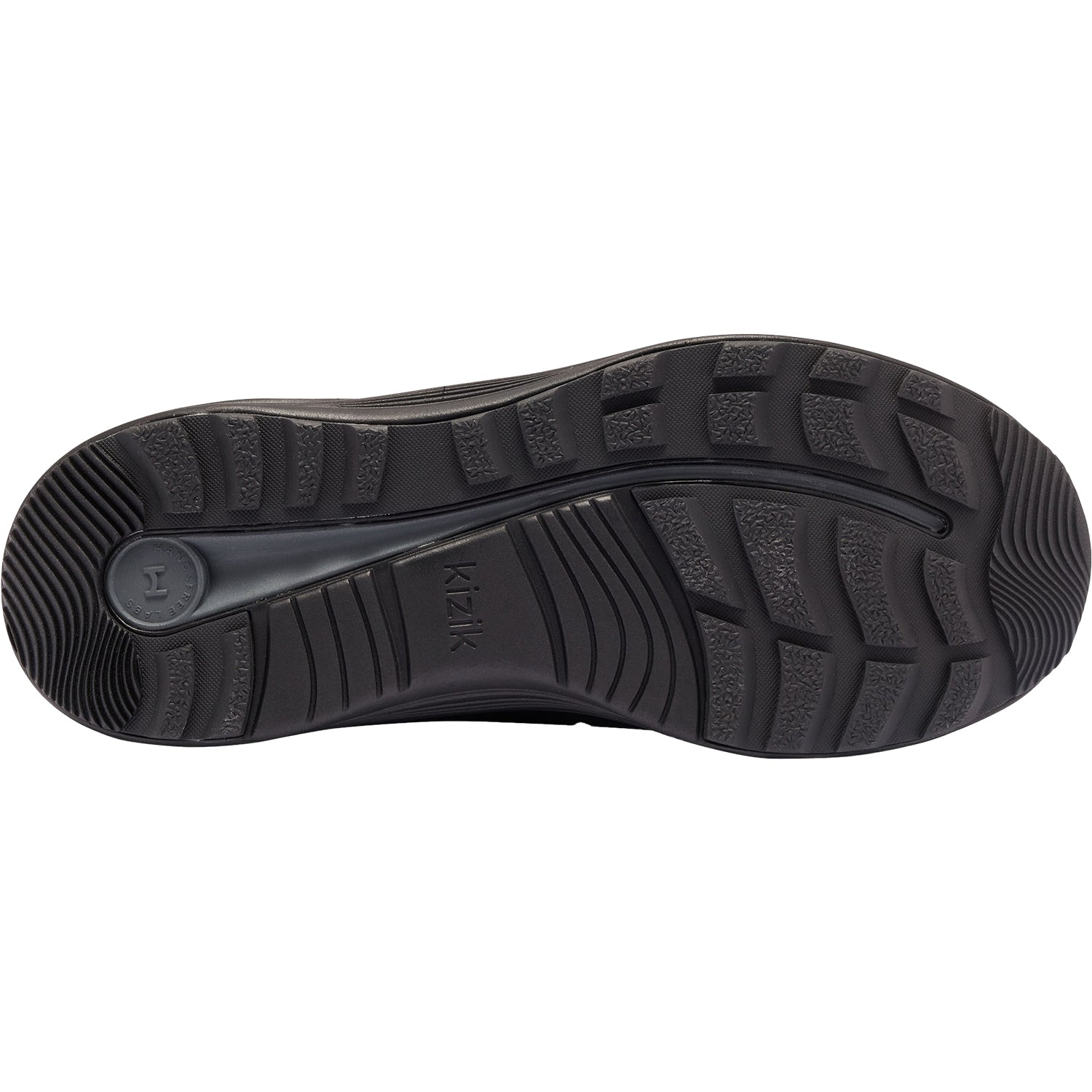 Mens Kizik Men's Kizik London AT Black/Poppyseed Synthetic Black/Poppyseed