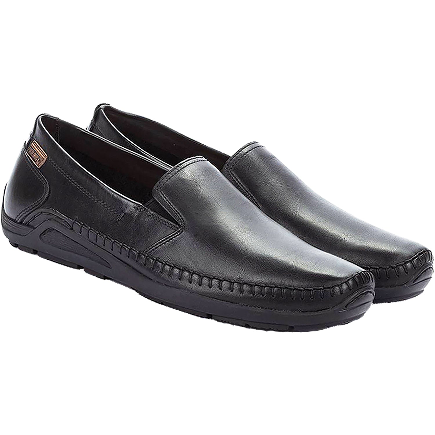 Mens Pikolinos Men's Pikolinos Azores 06H-5303 Black Leather Black Leather