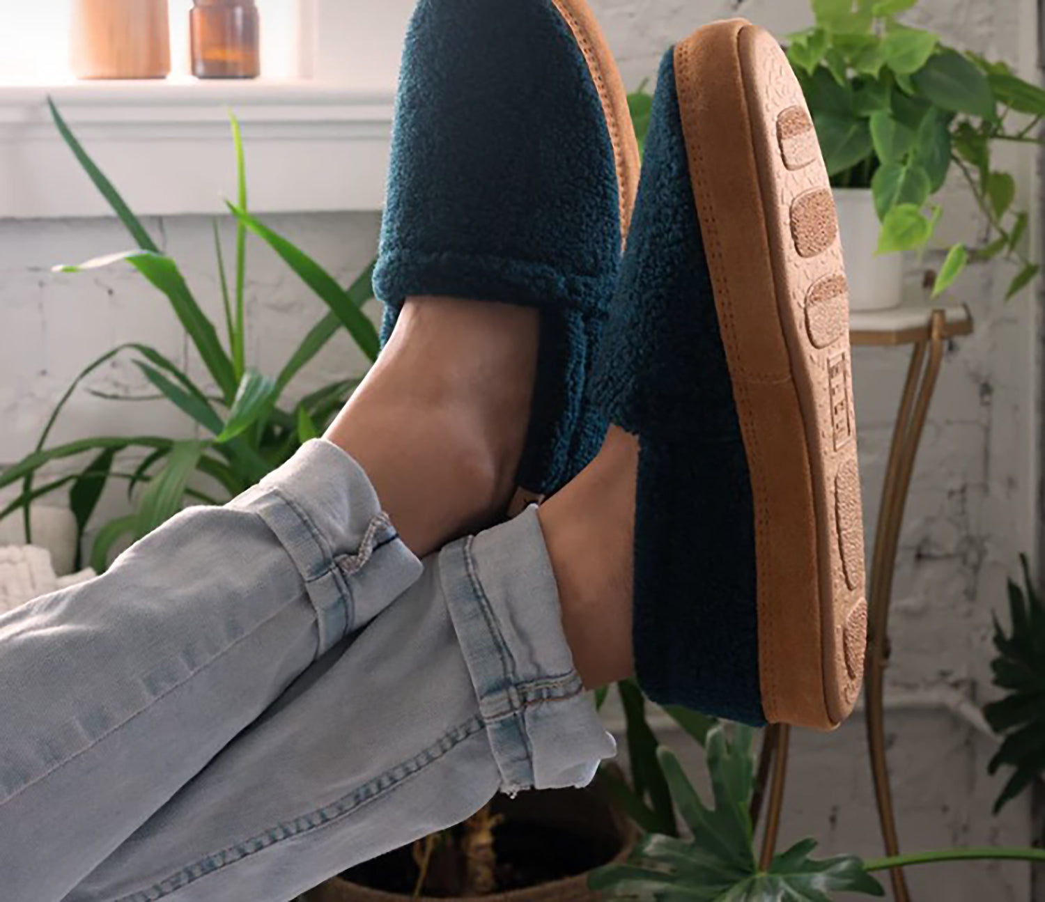 Mens Acorn Men's Acorn Acorn Moc Blue Spruce Synthetic Blue Spruce