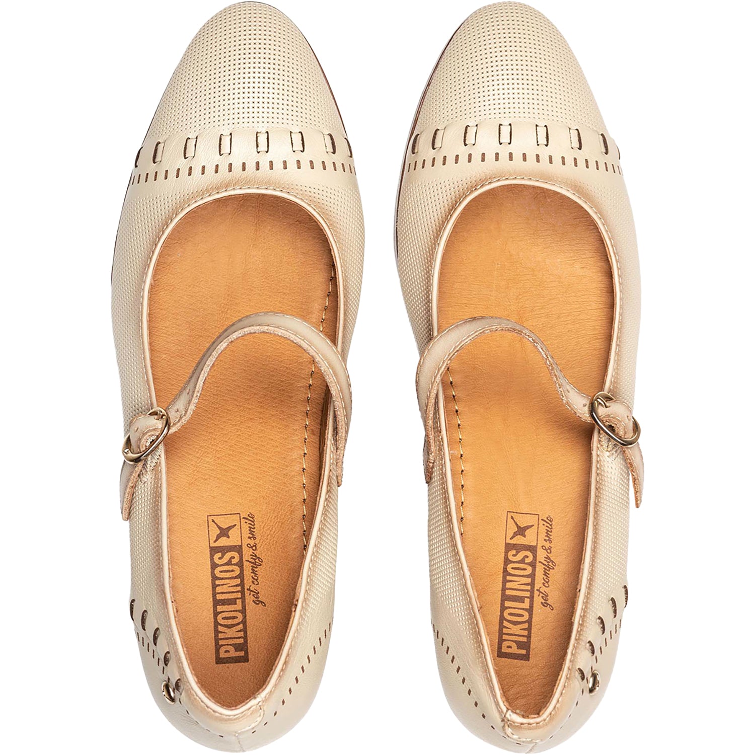 Womens Pikolinos Women's Pikolinos Calafat W1Z-5797 Marfil Leather Marfil Leather