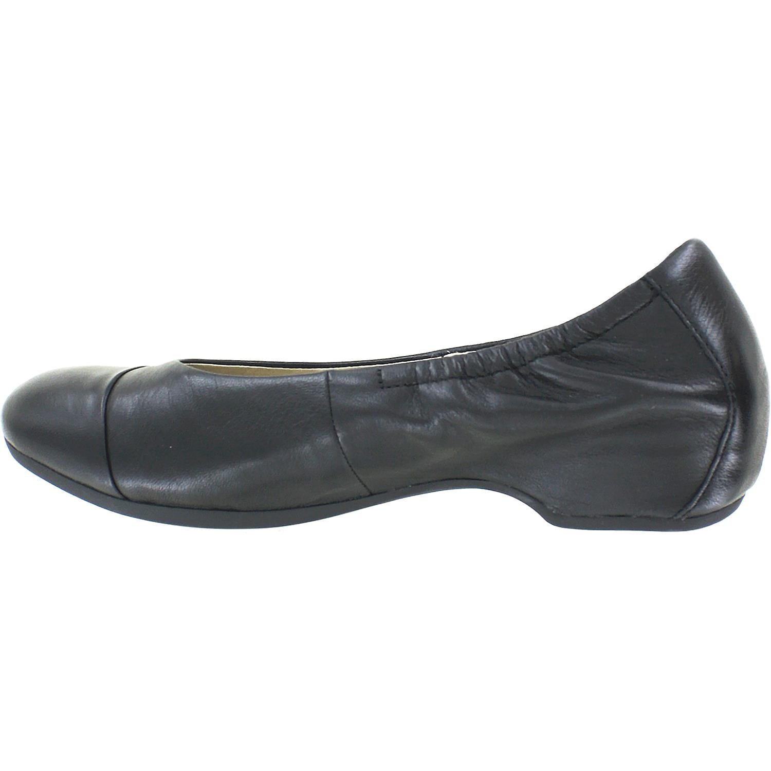 Womens Dansko Women's Dansko Lisanne Black Milled Nappa Leather Black Milled Nappa Leather