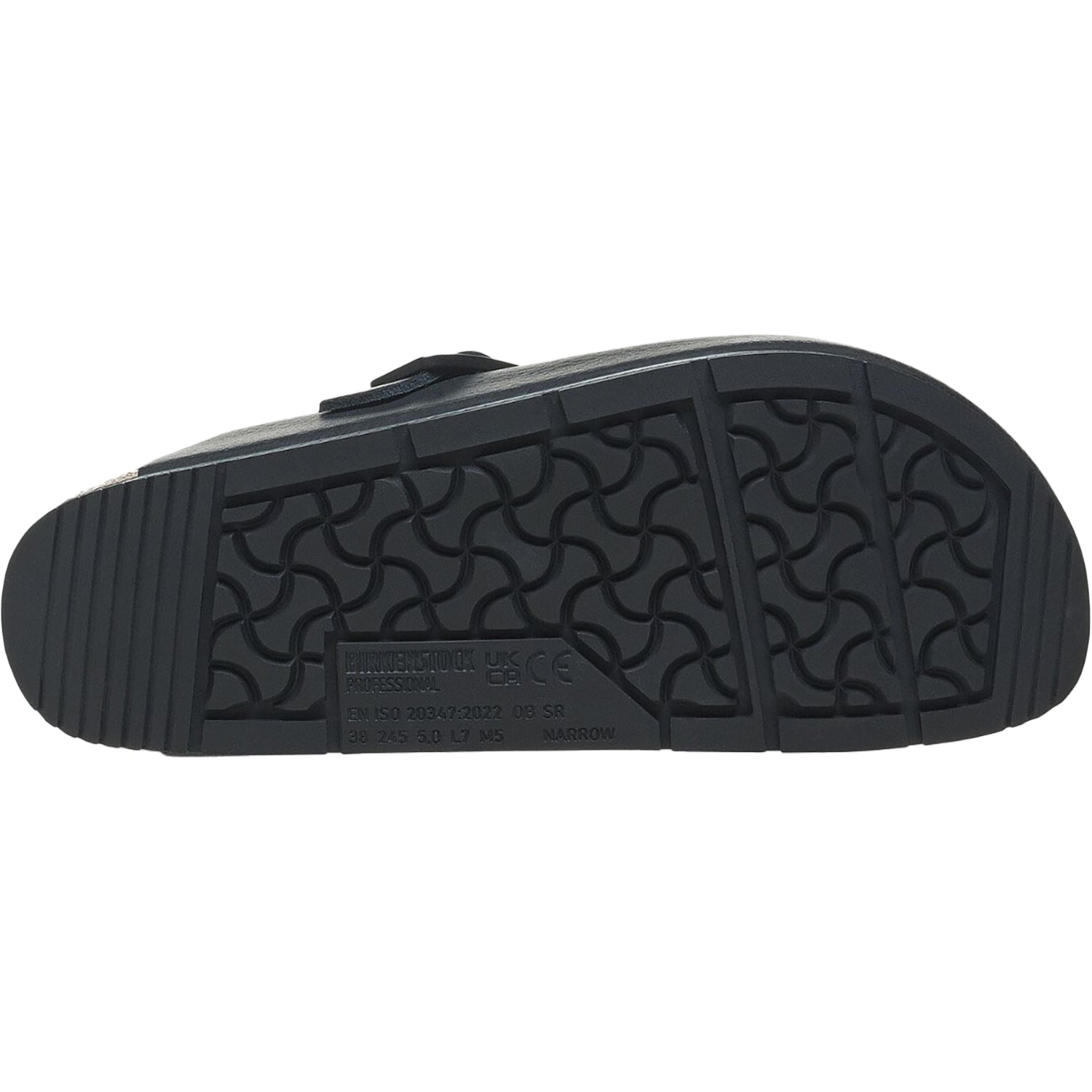 Mens Birkenstock Men's Birkenstock Boston Pro Black Leather Black Leather