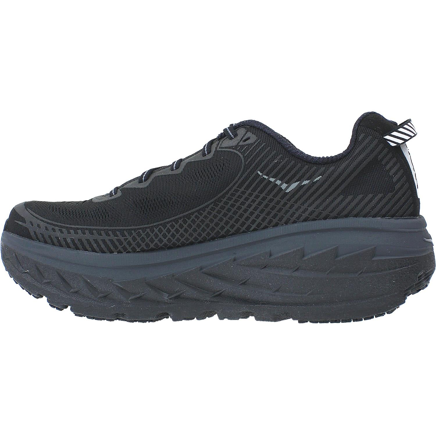 Mens Hoka one one Men's Hoka One One Bondi 5 Black/Anthracite Mesh Black/Anthracite Mesh