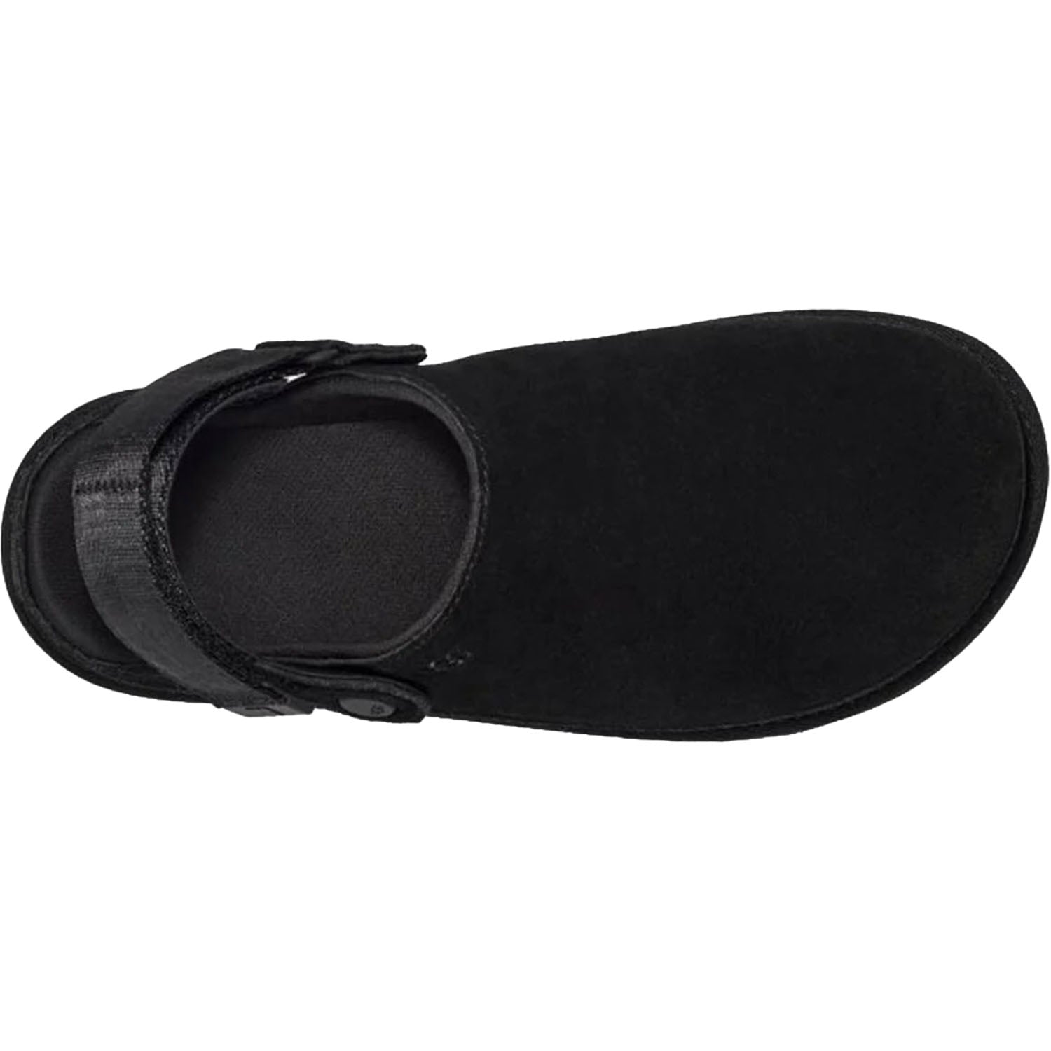 Womens Ugg Women's UGG Goldenstar Clog Black Suede Black Suede