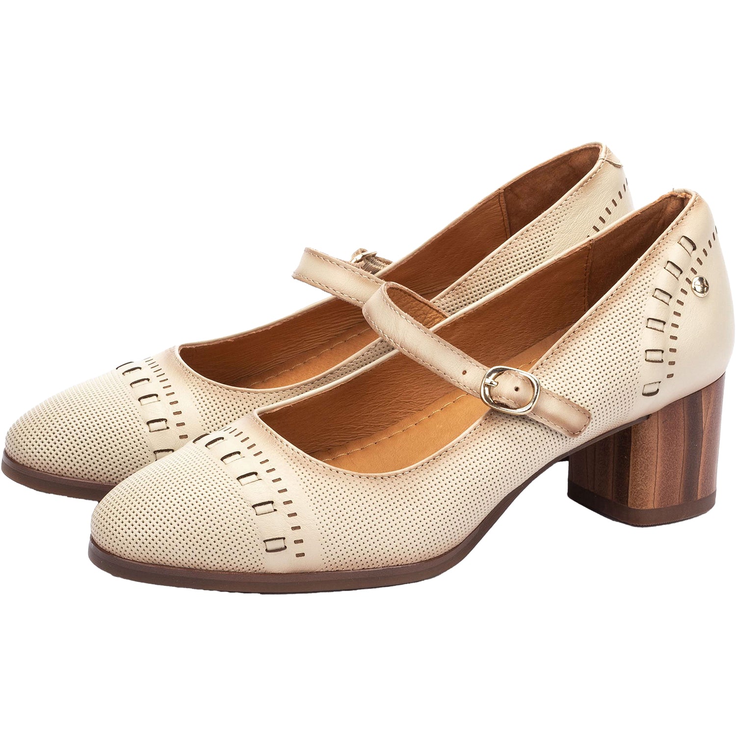 Womens Pikolinos Women's Pikolinos Calafat W1Z-5797 Marfil Leather Marfil Leather